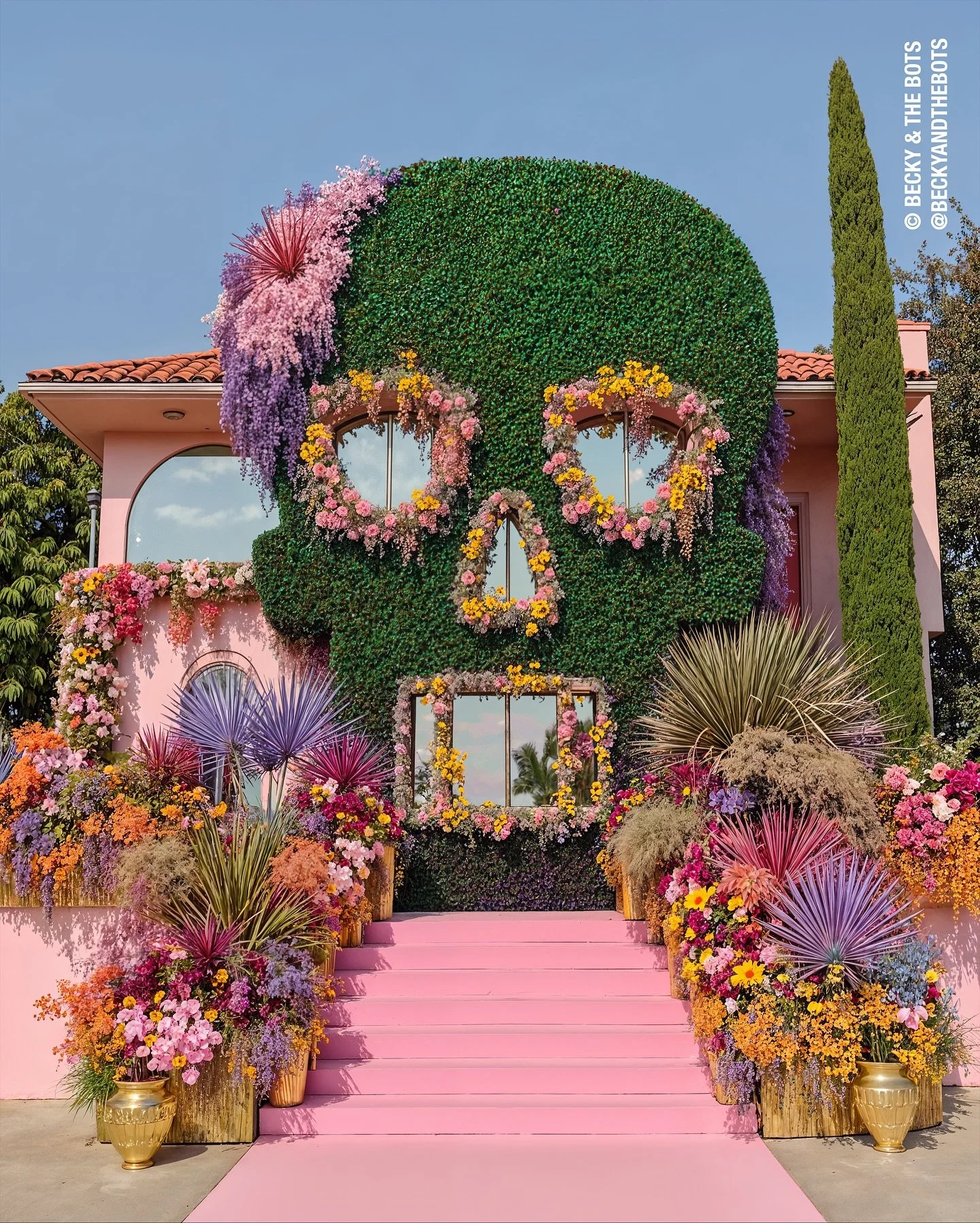 Spooky season but make it sparkly 💀✨💐