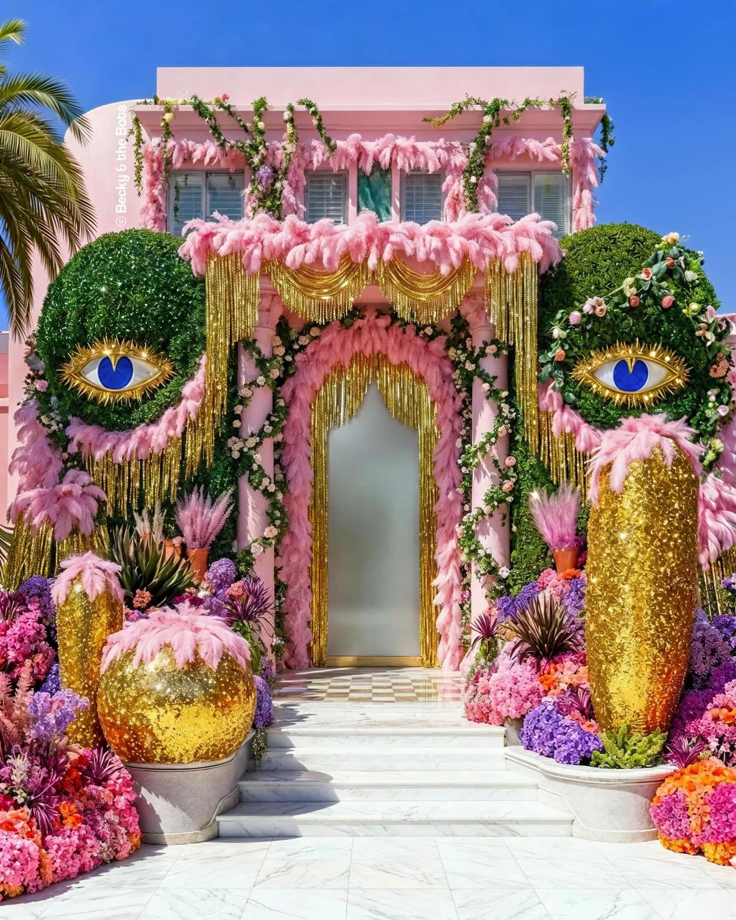 New years eve decorations but it&rsquo;s ok to leave them up all year ✨

#thisisai #aidesign #aiarchitecture #maximal #decor