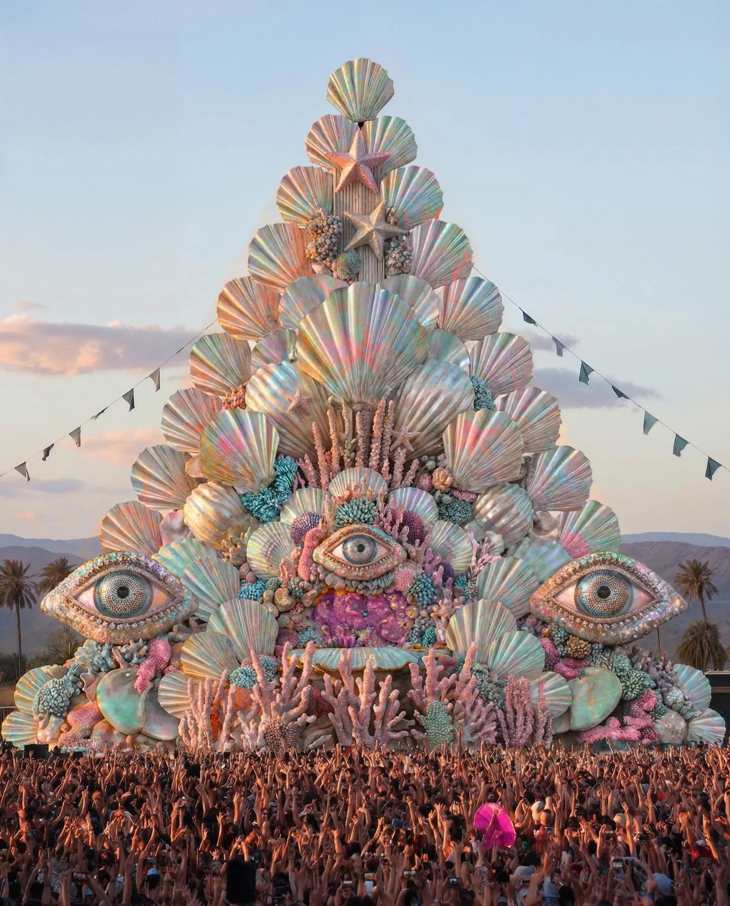 Coa-shella week 1 🐚🪸✨

//As always, this is a creative concept and not a physical place//
#festivalseason #coashella #coachella #festivalvibes #seashells