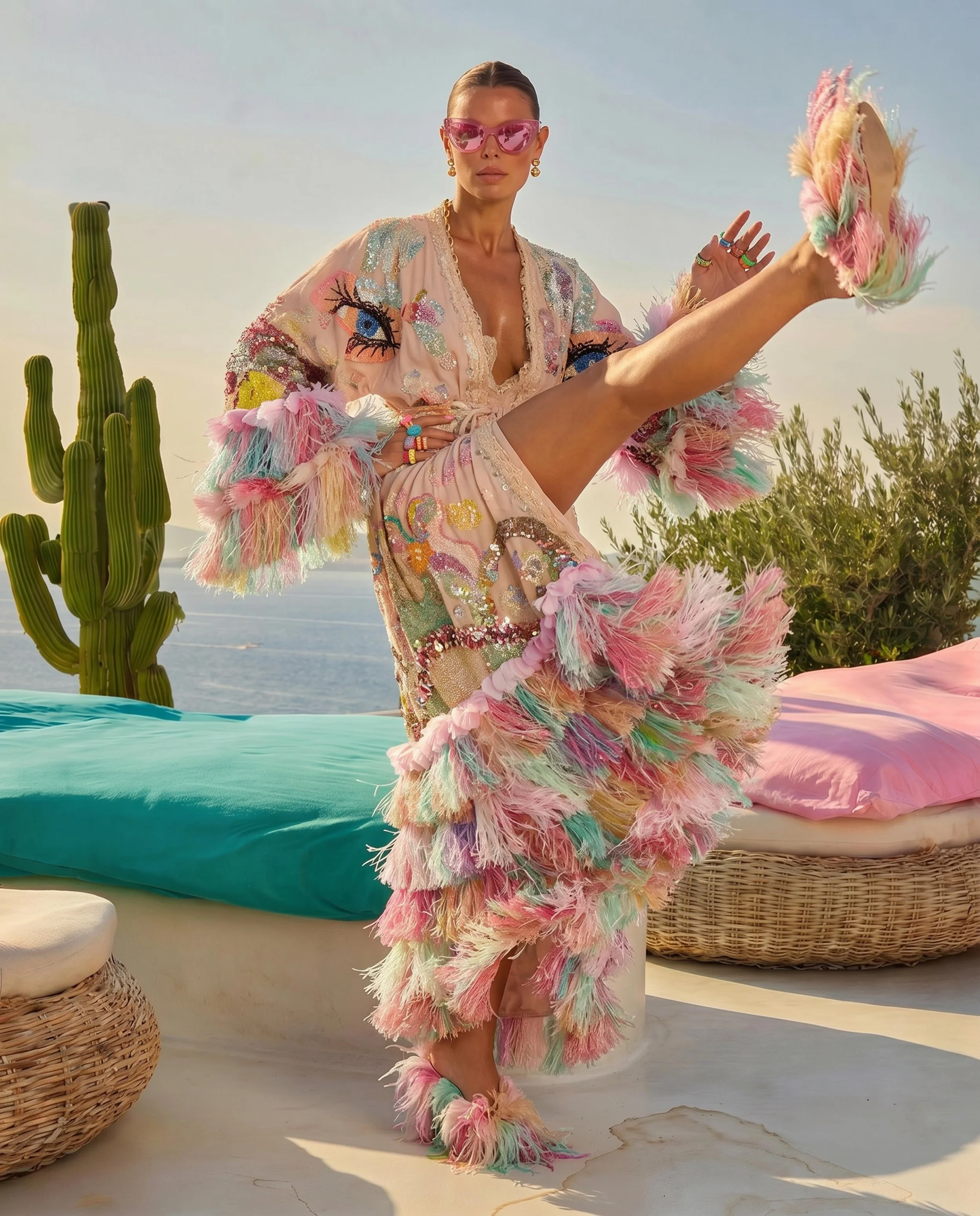 Studies in summertime ☀️✨

#aifashion #aifashiondesign #summergoals #maximalism #sparklesummer