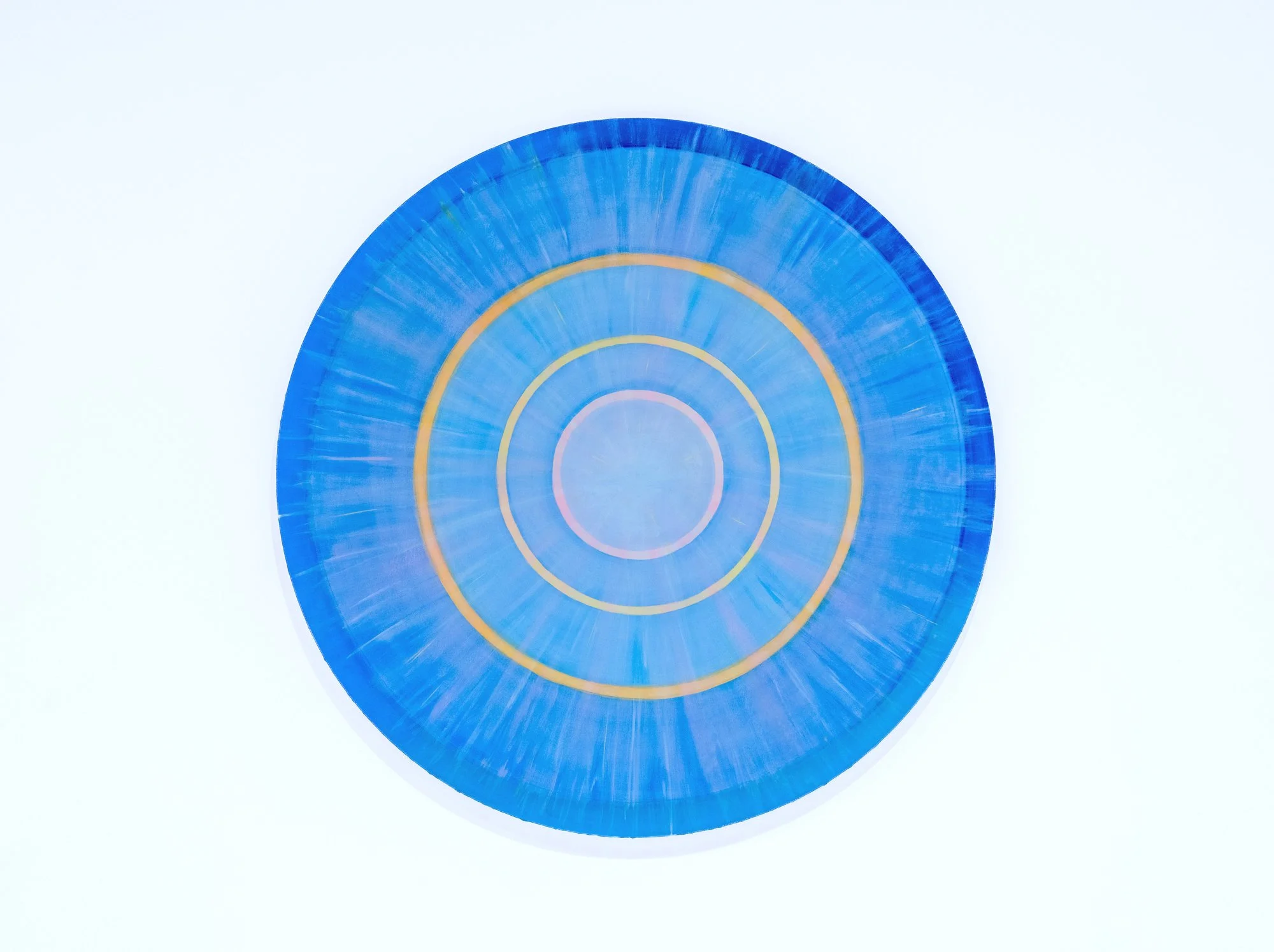 «Halo III", 2026
Oil and gesso on cotton canvas
Ø 90 cm
