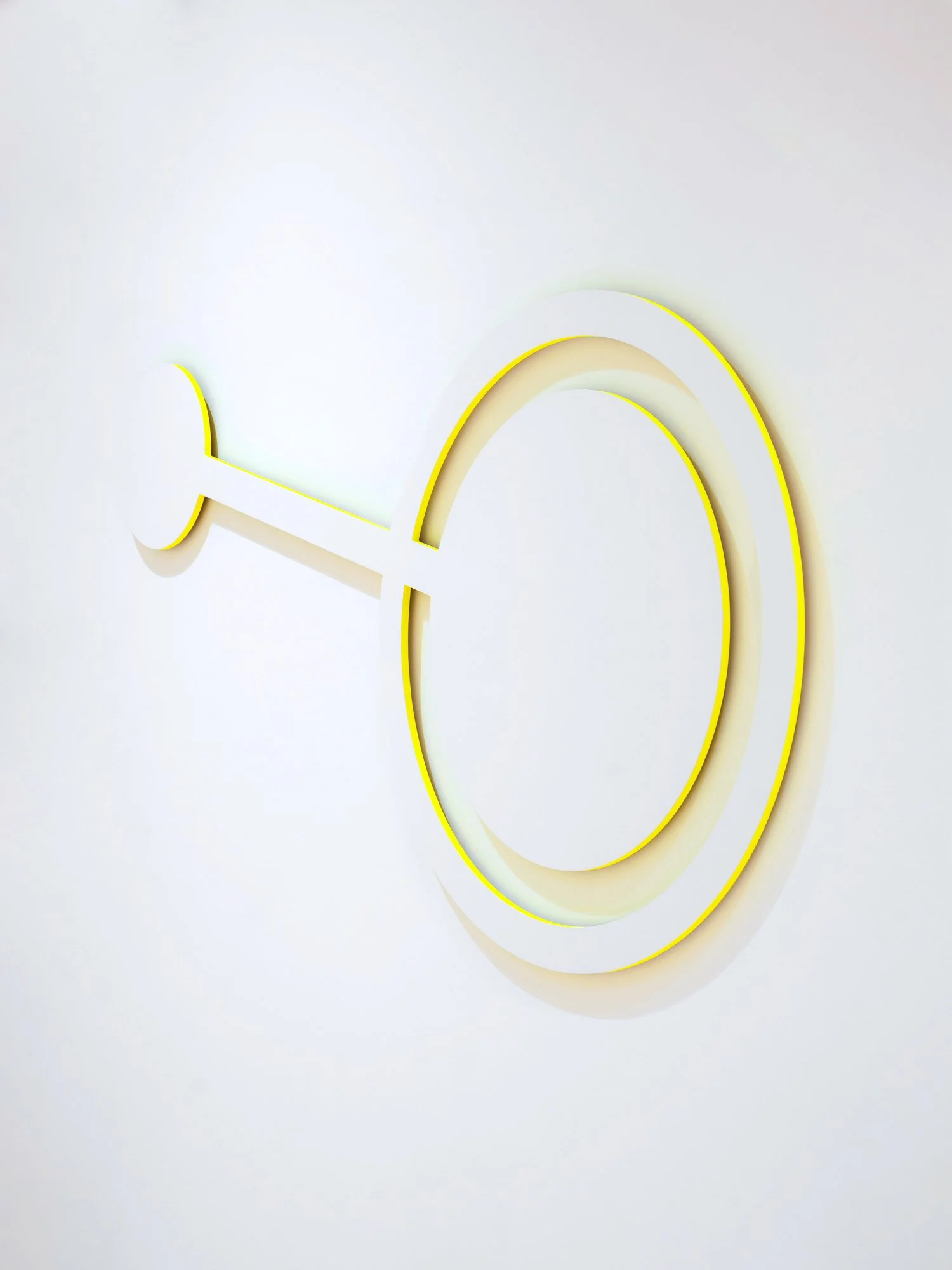 “Crop Circle (Halset gård, Furnes. 22.7. 2000)», 2023-2026
Acrylic on CNC-cut MDF
H 116 x L 235 x cm