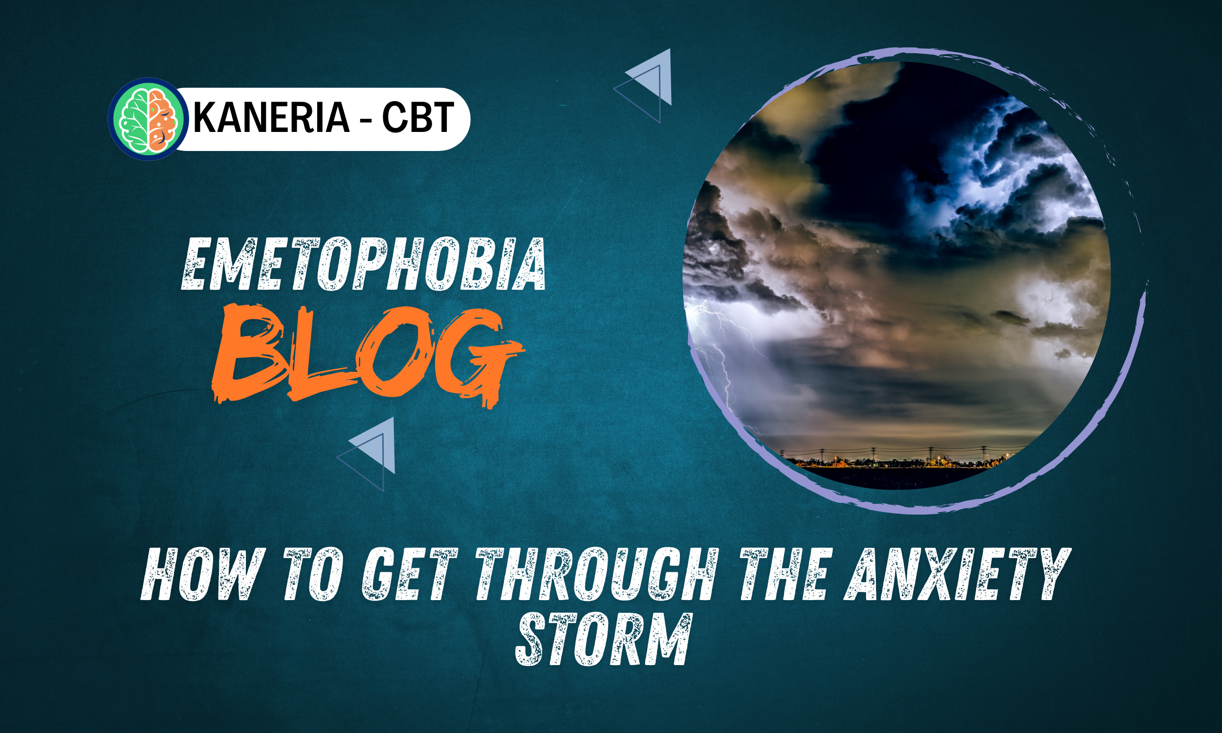 Emetophobia: How to get through the anxiety storm – learn how to drop anchor.