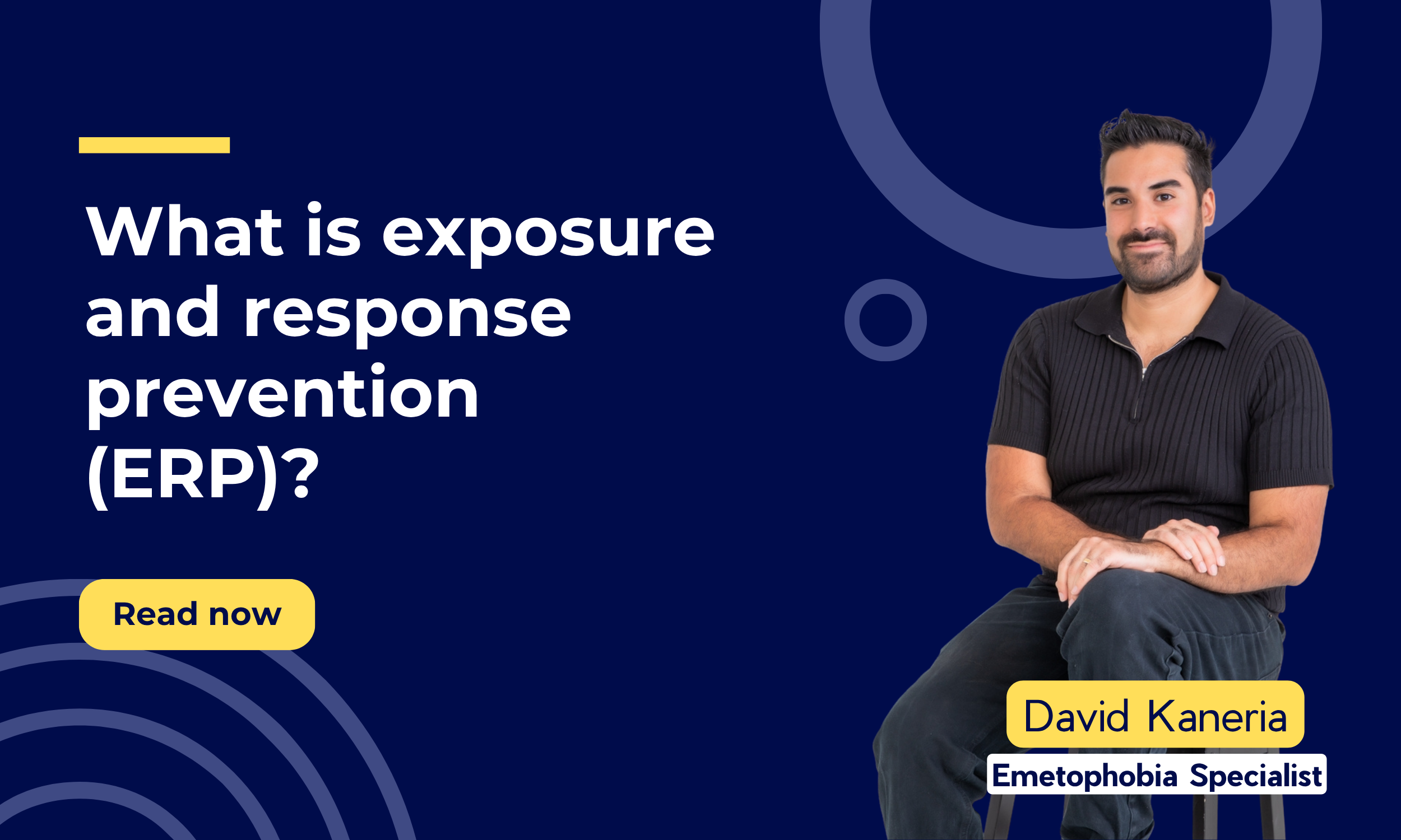 What is exposure and response prevention (ERP)?