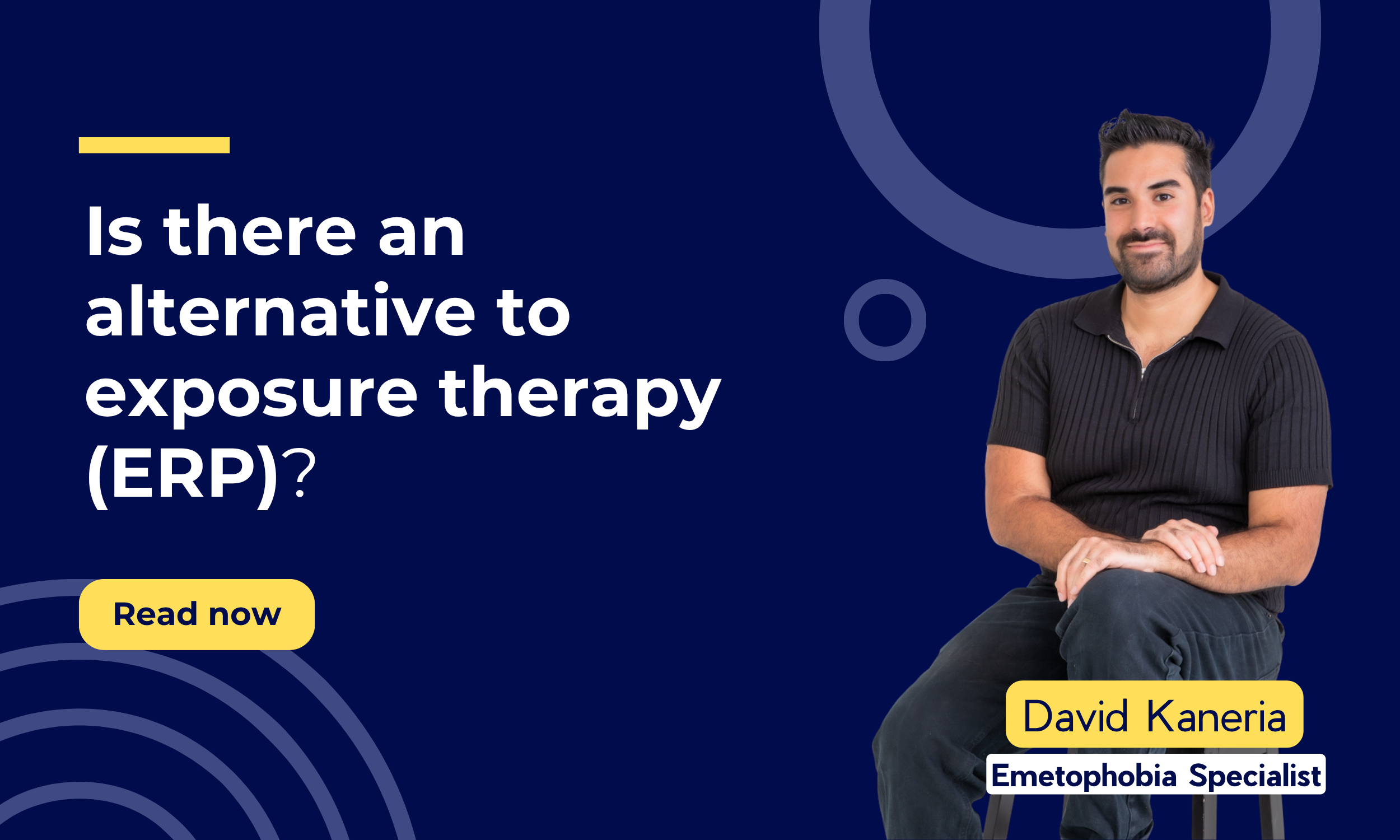 What to do if exposure therapy (ERP) has not worked for you? 