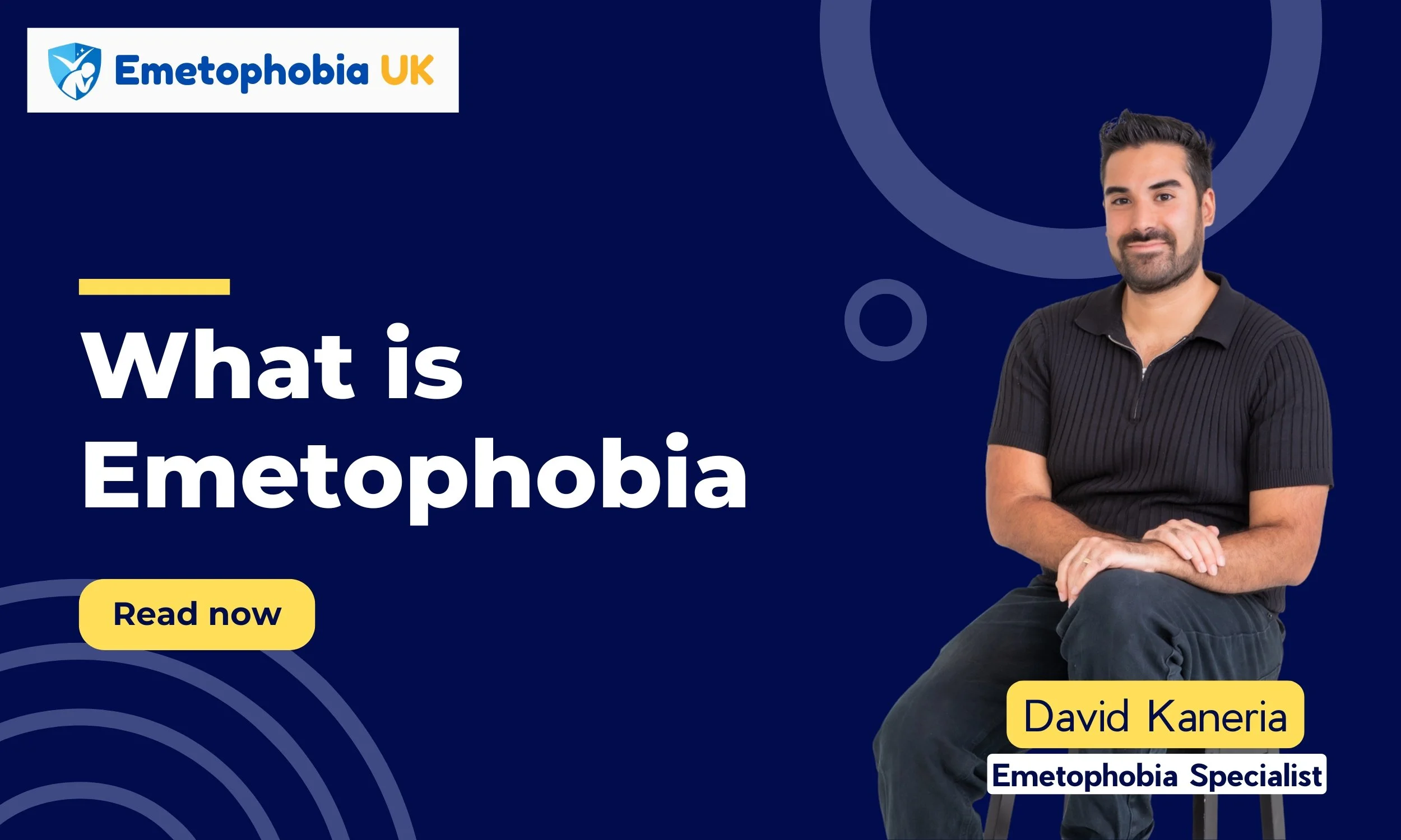 What is emetophobia (the fear of vomting)