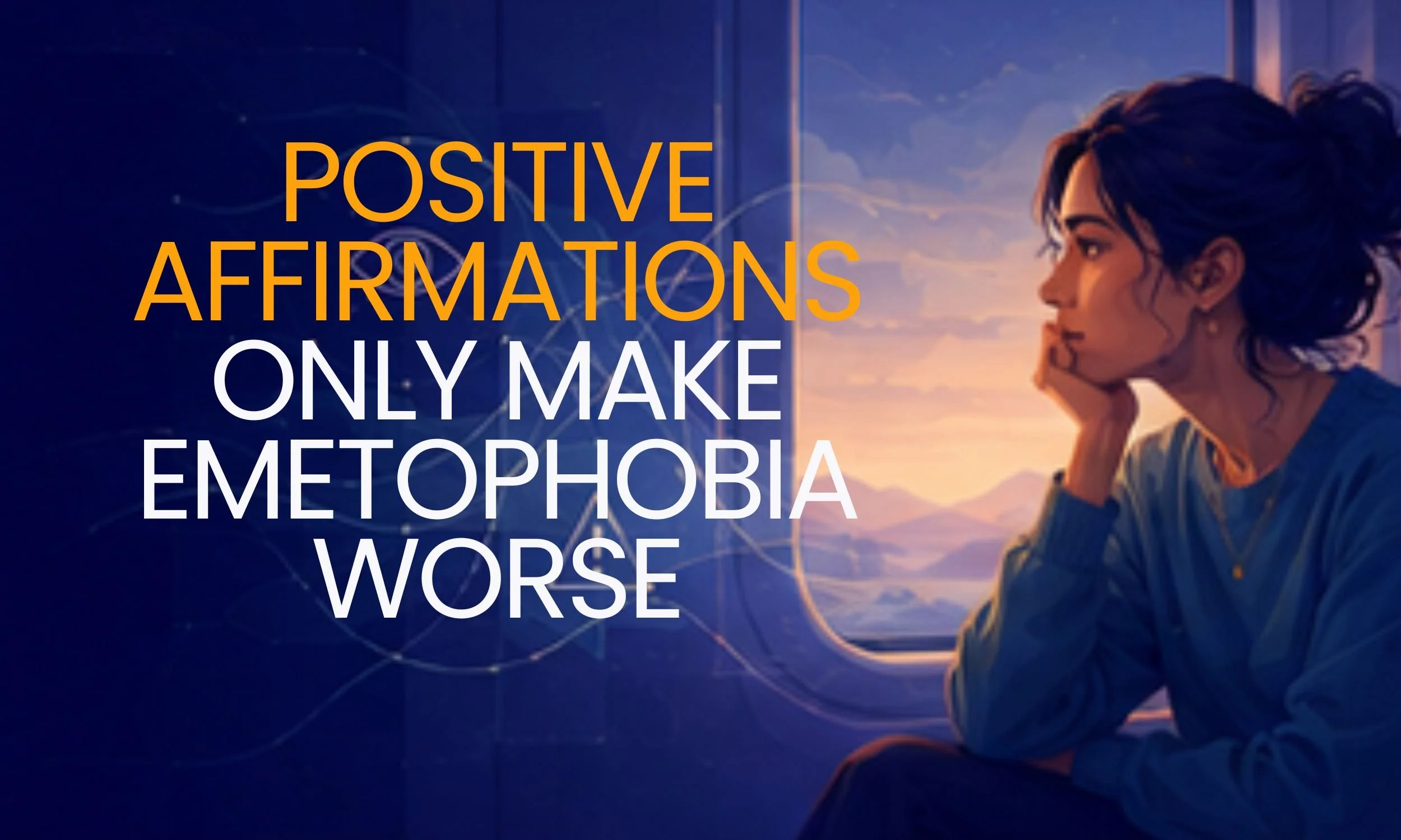 Positive affirmations only make emetophobia worse