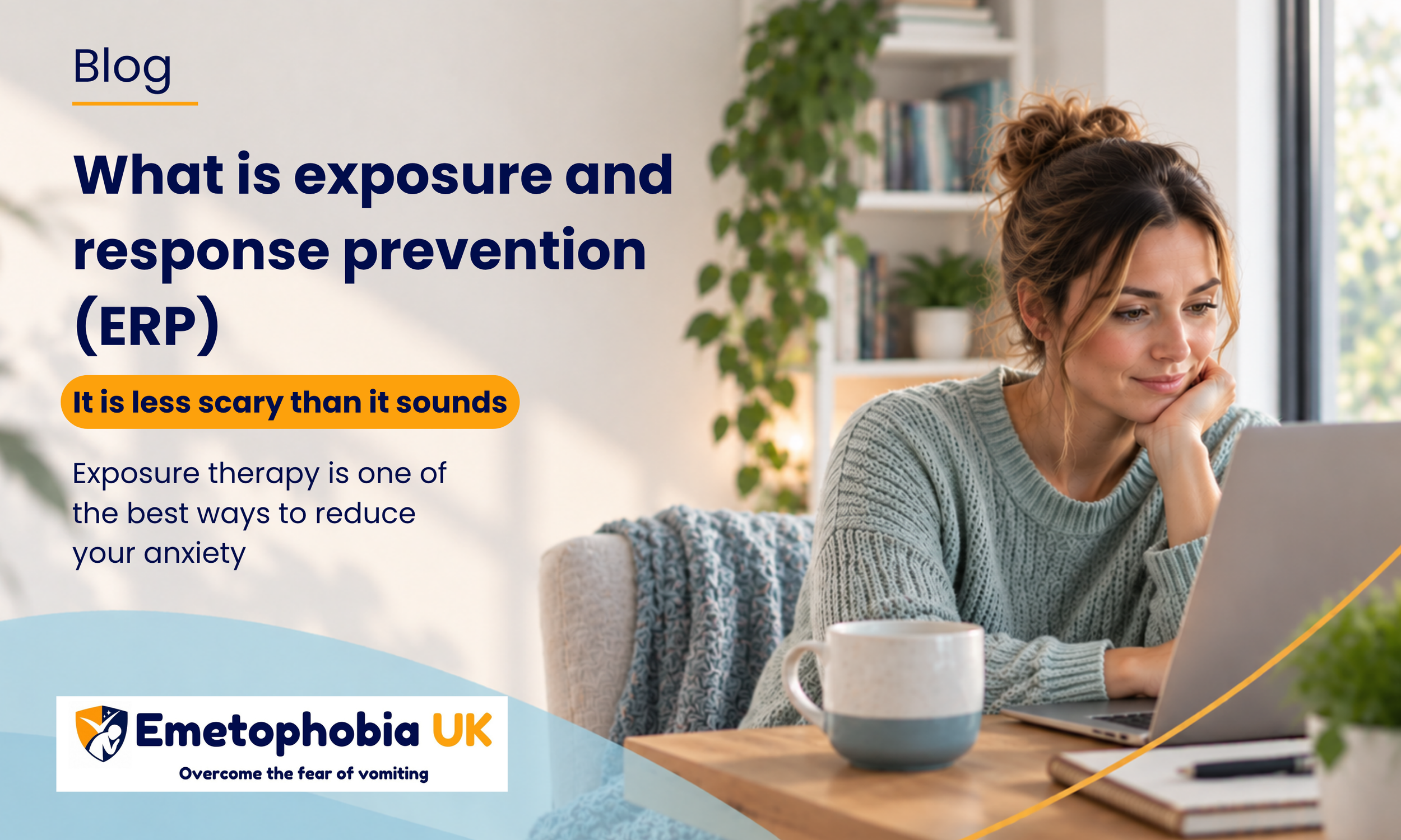 What is exposure and response prevention (ERP)?