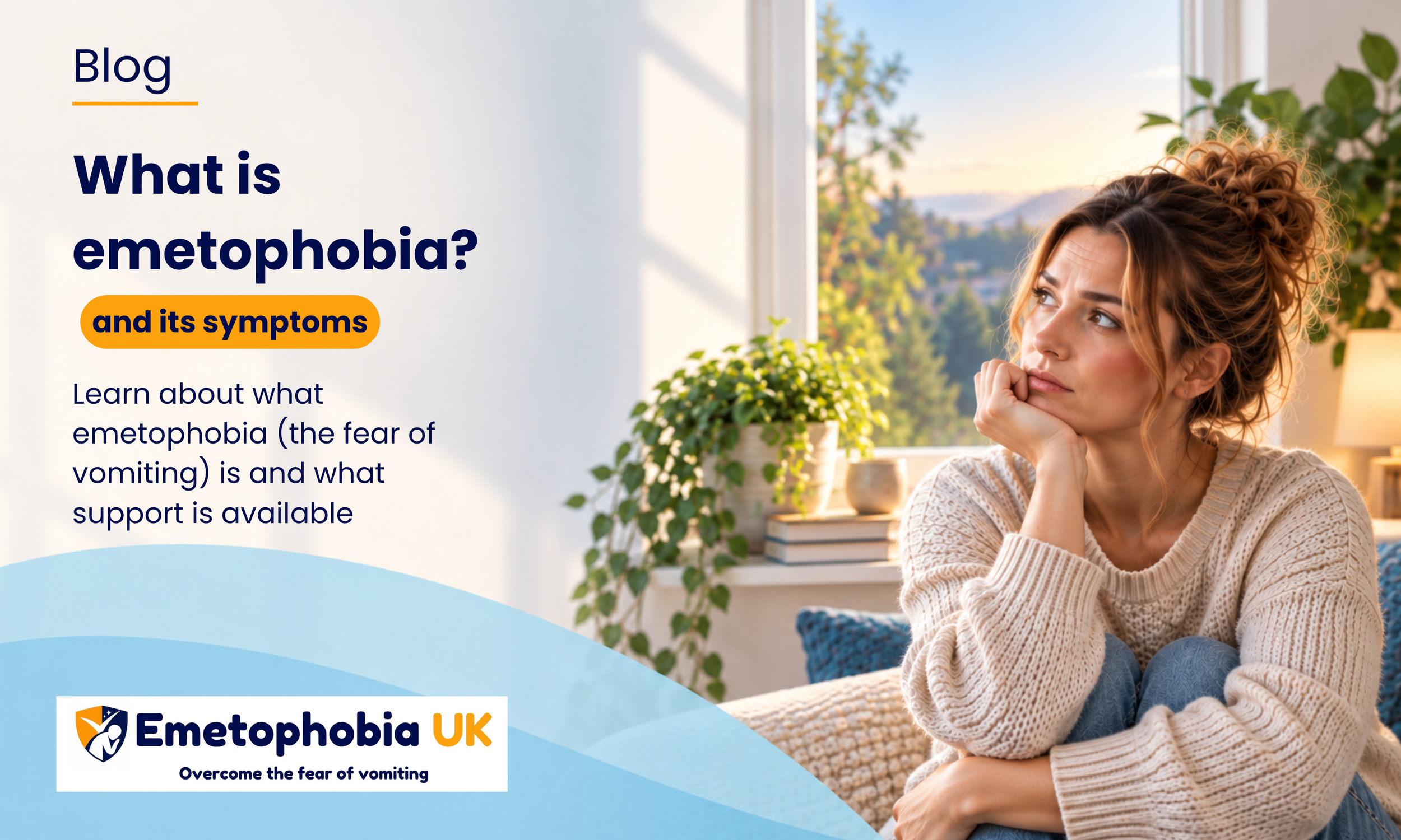 What is emetophobia (the fear of vomting)