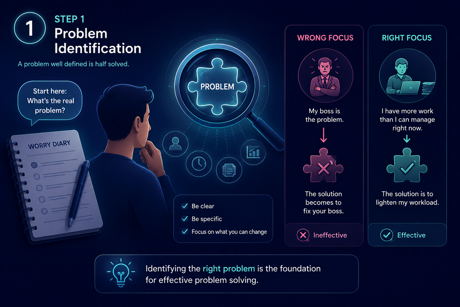 Step 1 - Problem identification: