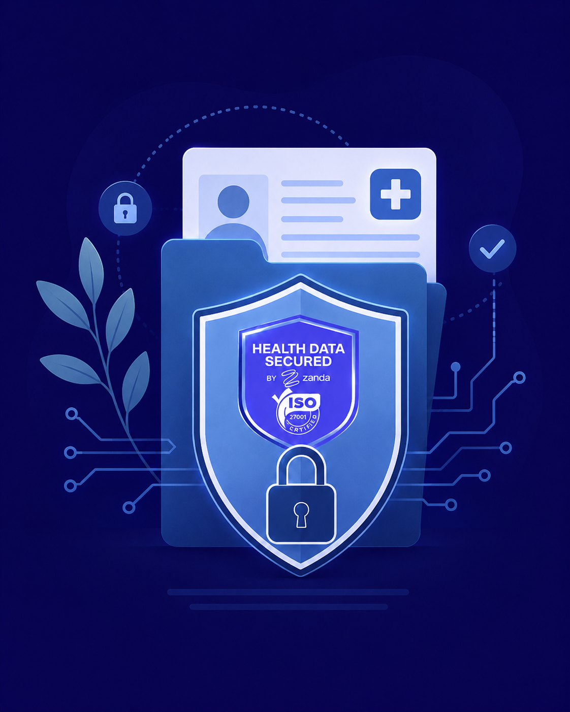 Your data is fully secured. ISO certificated protection