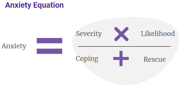 a picture of the anxiety equation