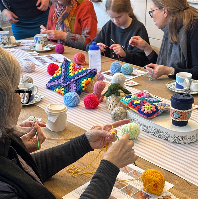 Crochet Party Package (up to 3 students)