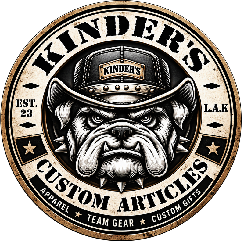 Kinders Custom Articles