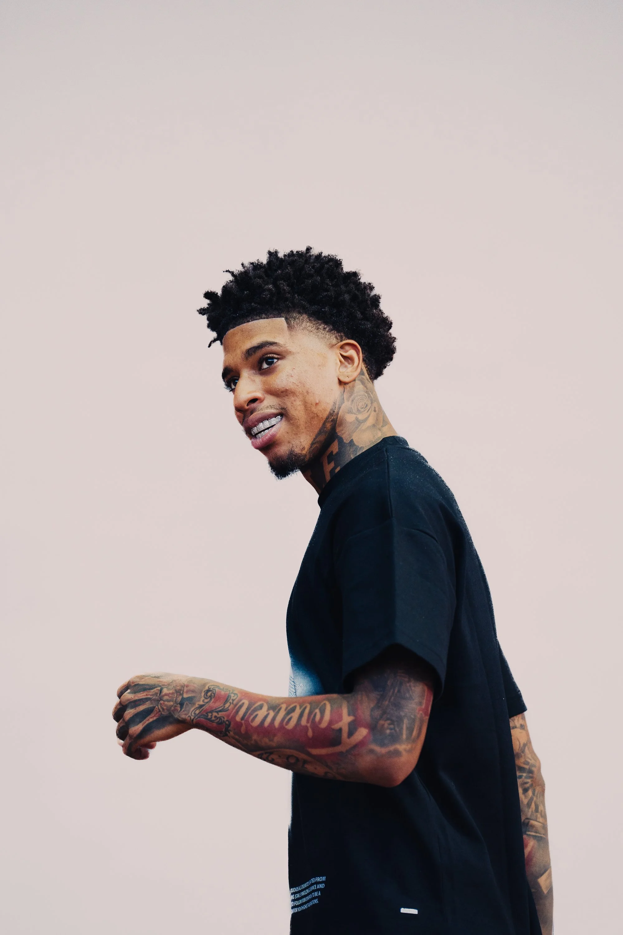 NLE Choppa performing live at Blockfest, captured by Anre Wasse.