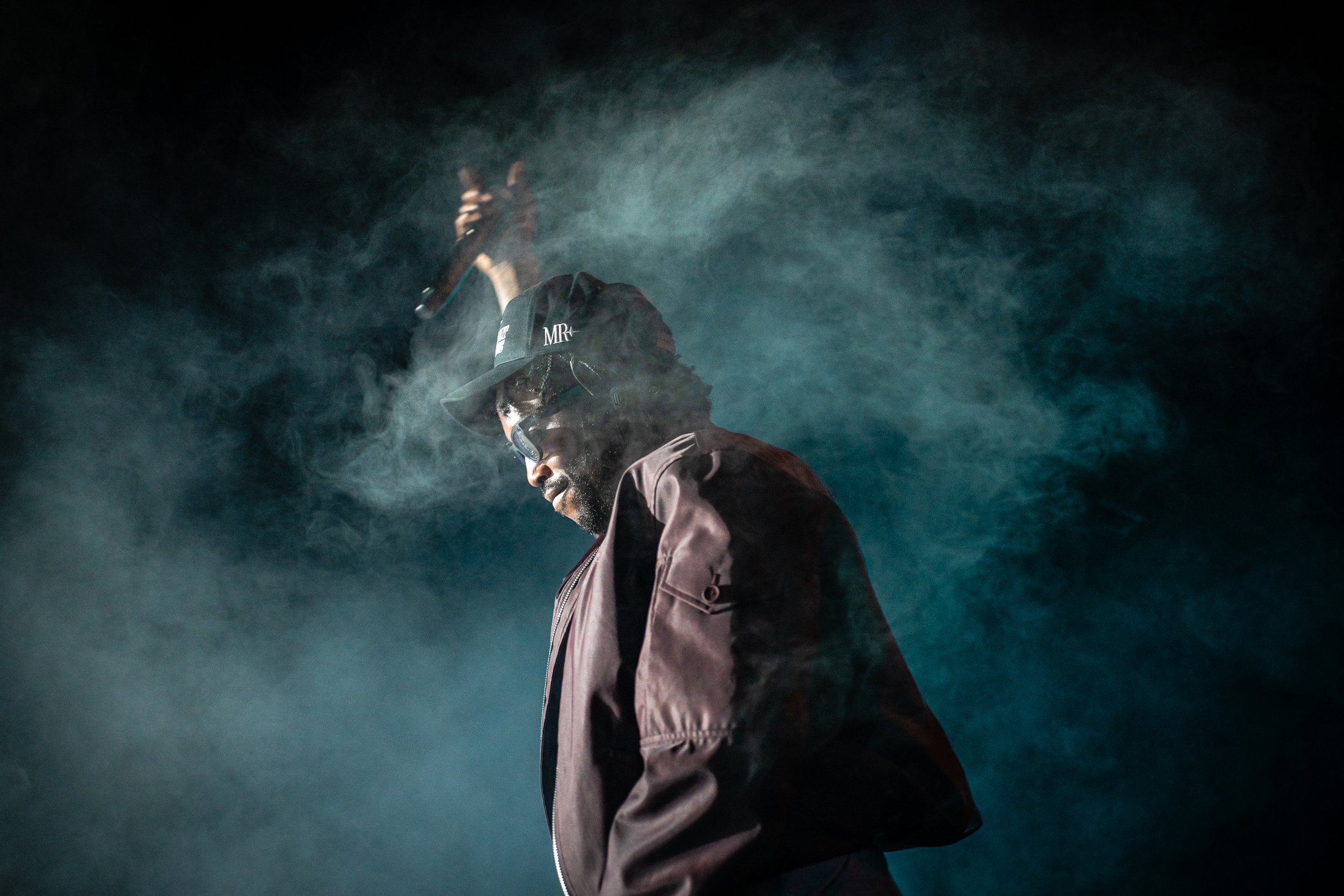 Meek Mill performing live at Blockfest, captured by Anre Wasse.