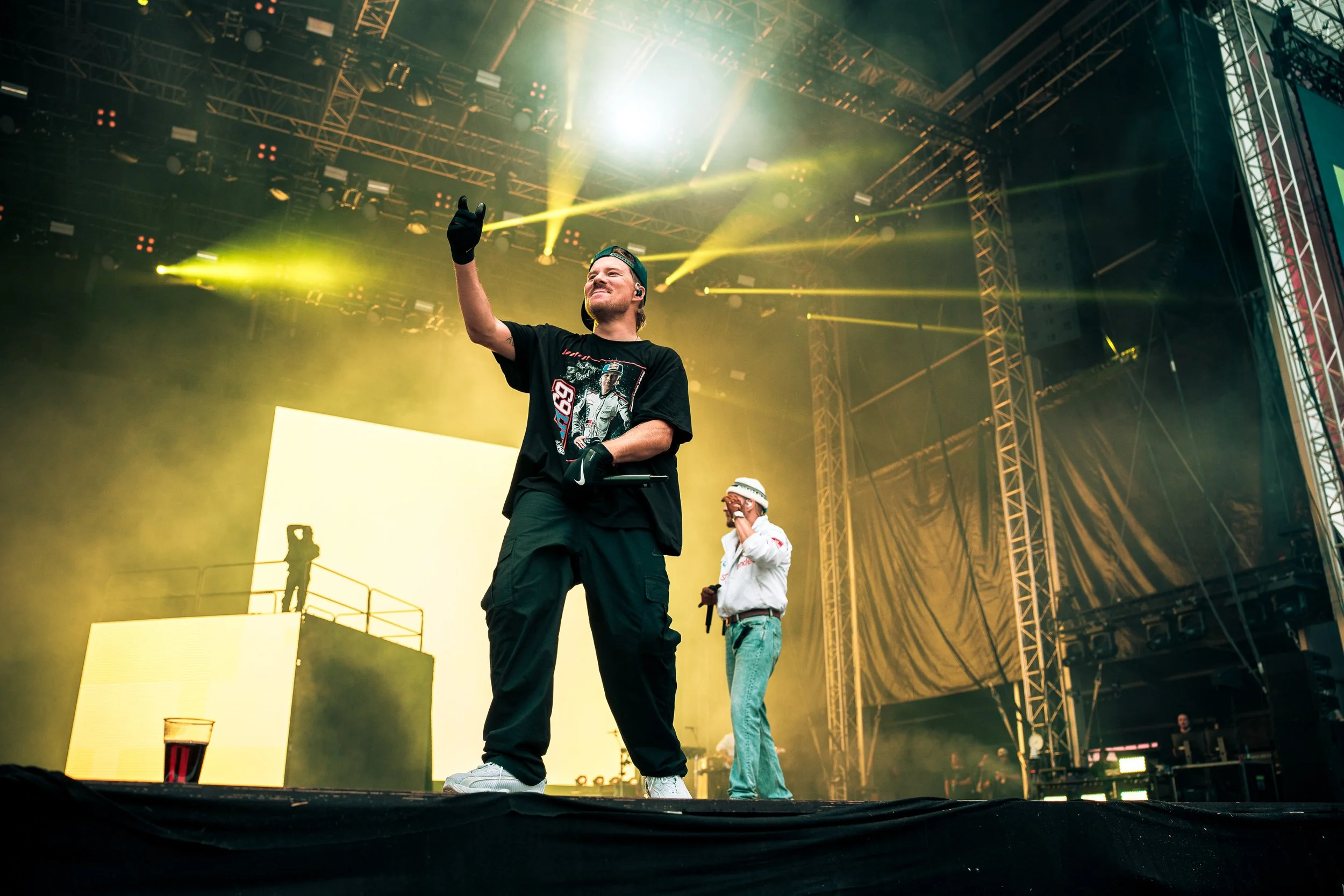 Jvg performing live at Blockfest, captured by Anre Wasse.