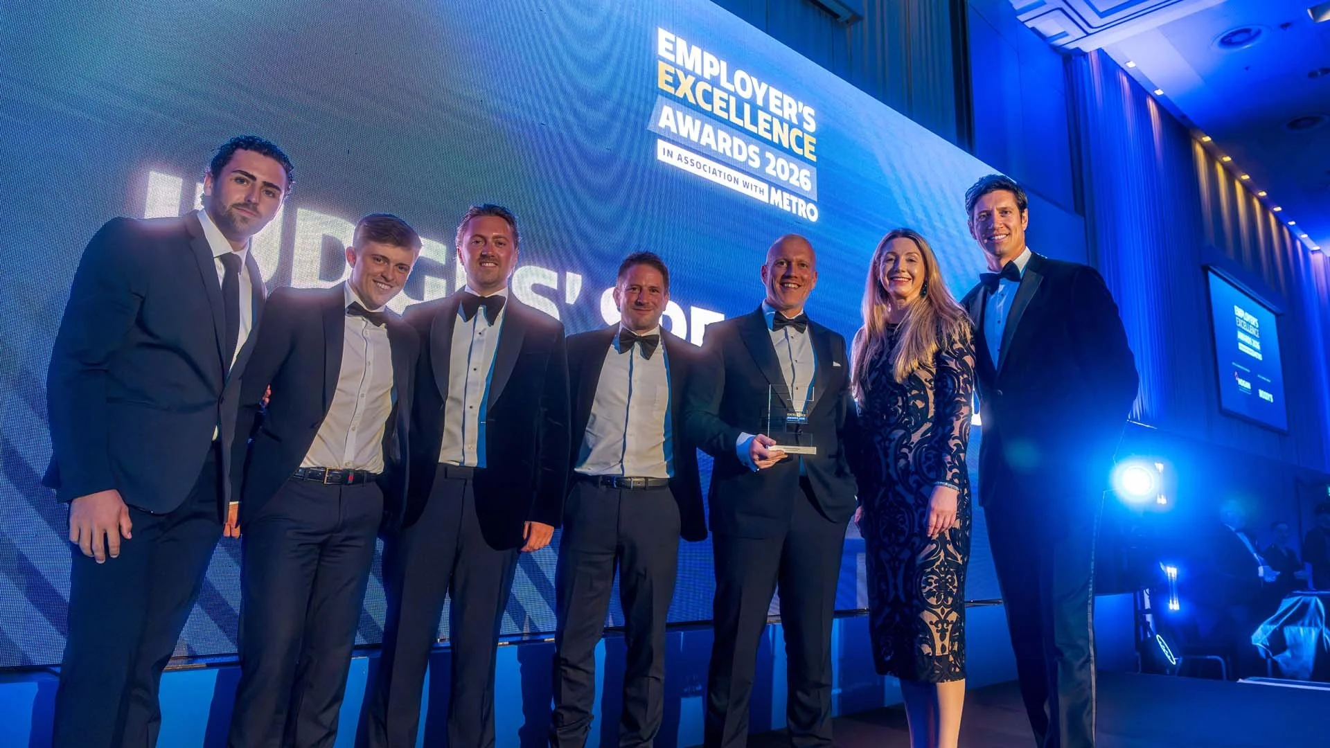 Jarron wins Fastest Growing Developer at the Employer's Excellence Awards 2026