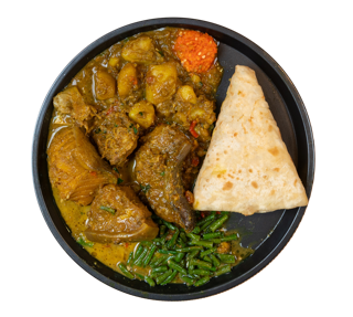 Ramrod Roti Menu 1 — Roopram Roti