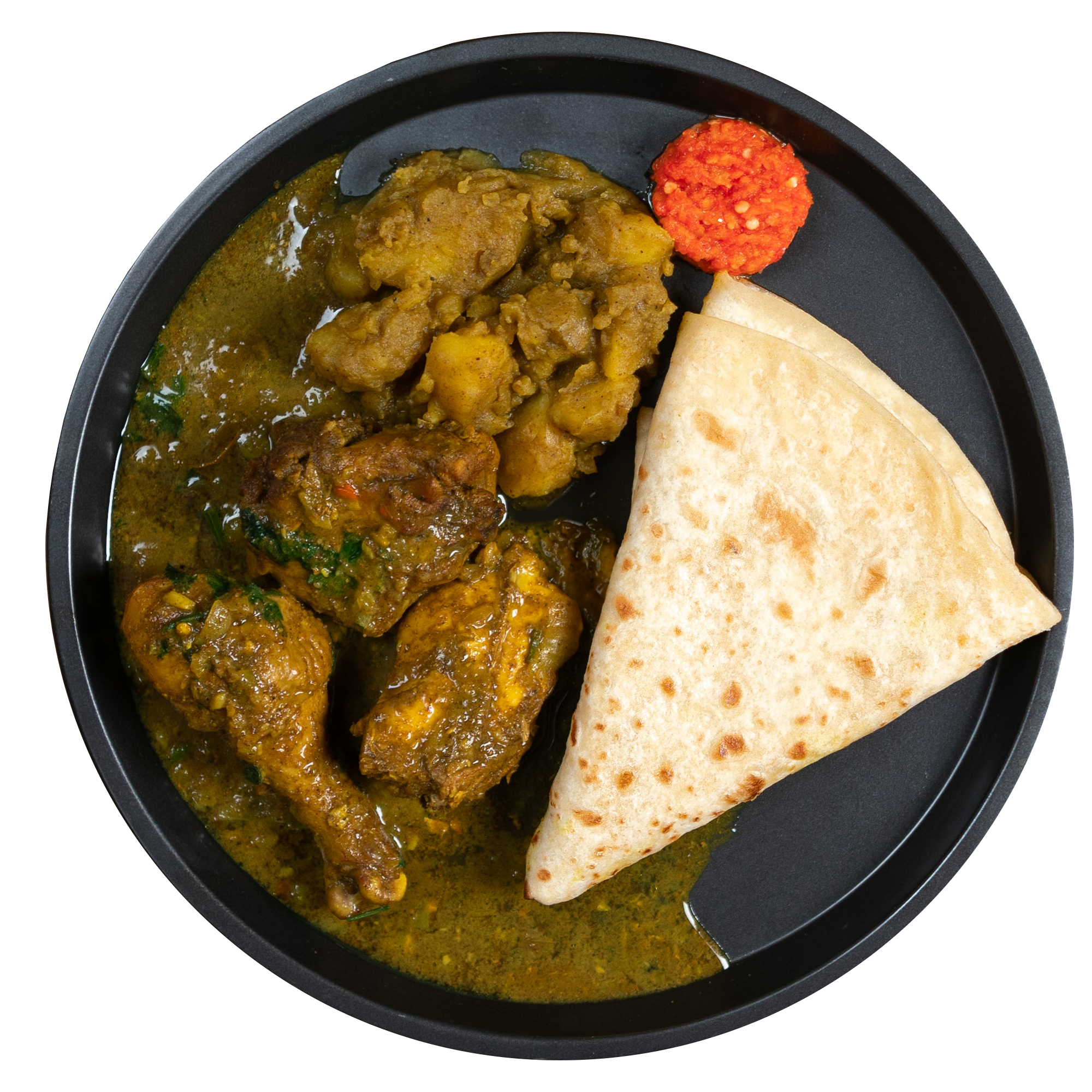 Ramrod Roti Menu 1 — Roopram Roti