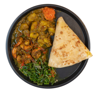 Ramrod Roti Menu 1 — Roopram Roti