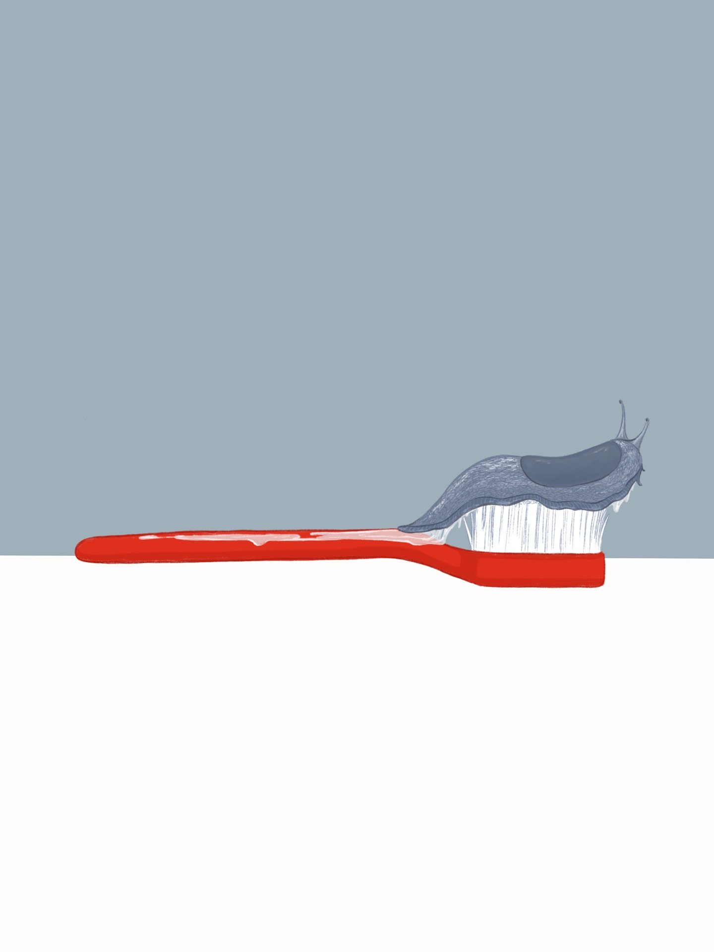 Inspired by true events - 
I&rsquo;m not doing #peachtober because I have no self discipline but I have been wanting to draw this for a while now 
#peachtober25 #peachtoberslug