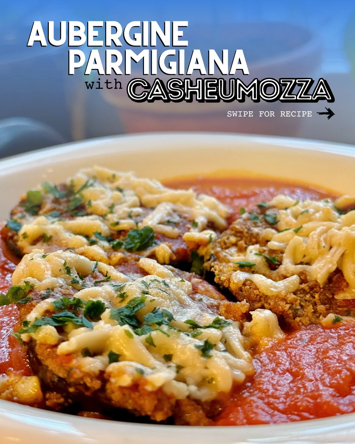 🇬🇧 English

Warm, hearty, and straight from the Italian kitchen&hellip; but totally plant-based. 💚🍆
Our take on Aubergine Parmigiana is packed with rich tomato flavour, tender oven-baked aubergine, and a golden, bubbling layer of our creamy Cashe