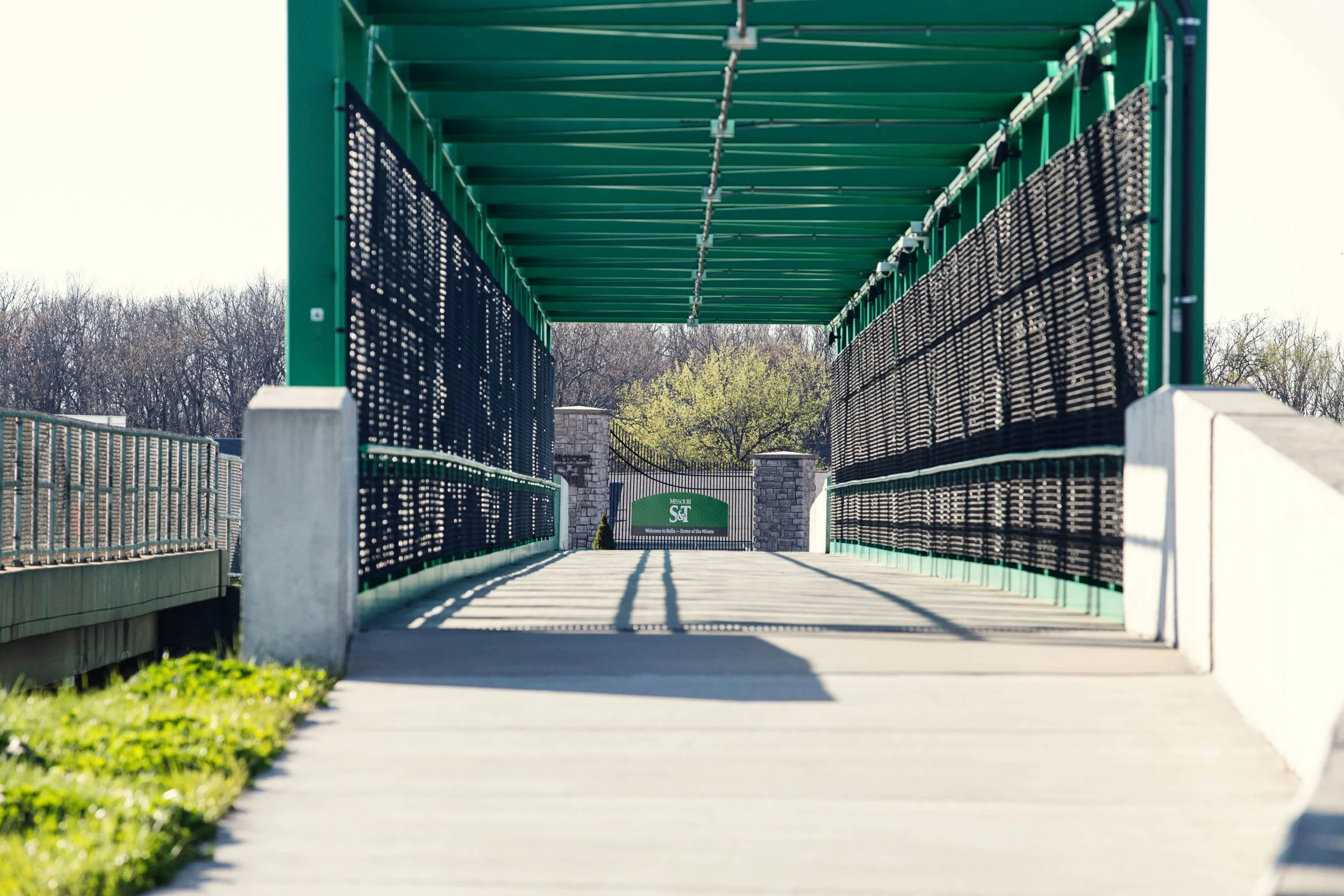 University Drive and I-44 Pedestrian Bridge — Archer-Elgin