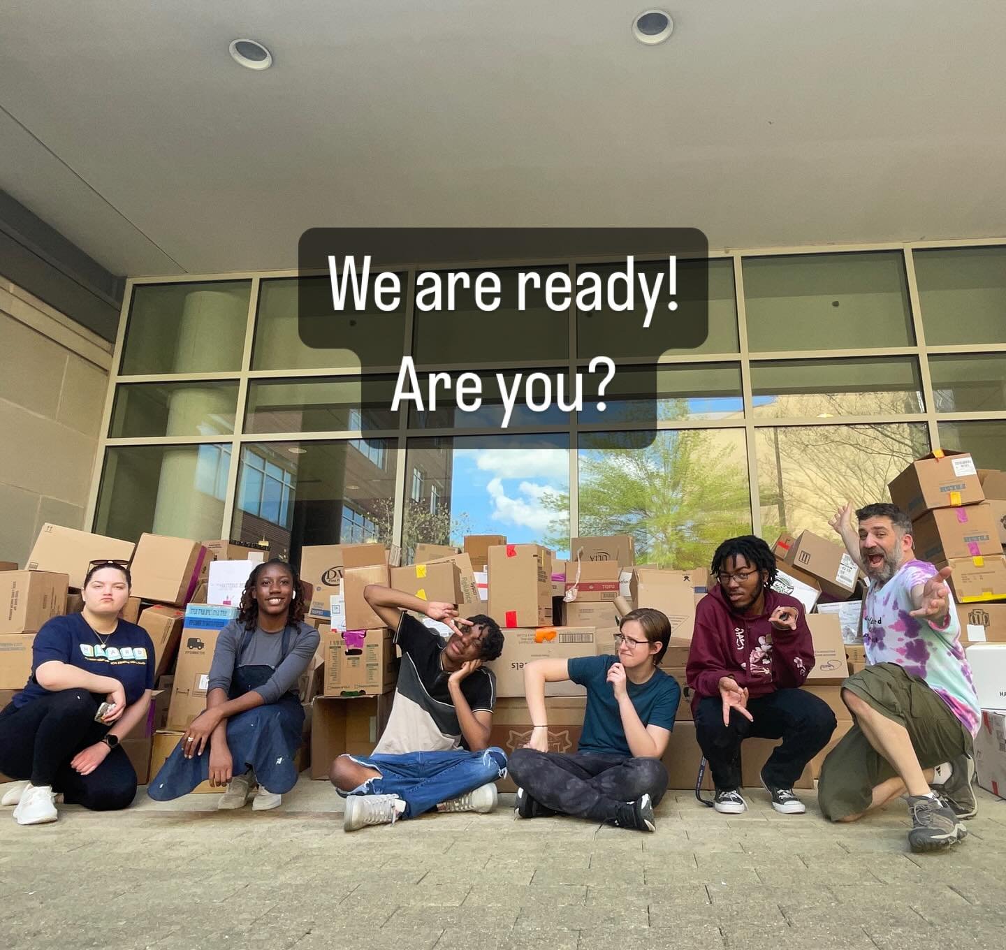 We have 350 boxes assembled and ready to robot.  Let&rsquo;s go!