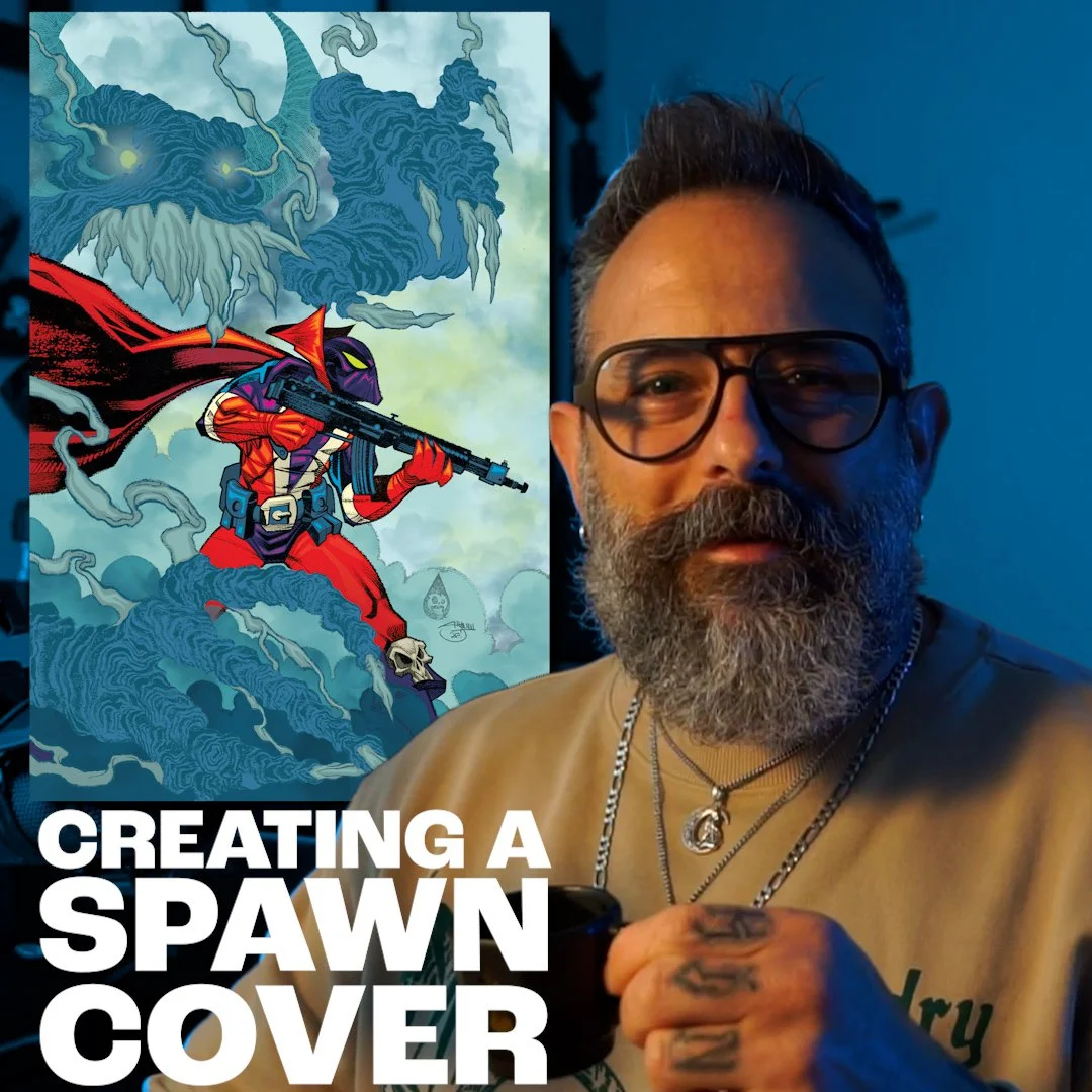 Creating a SPAWN 77 cover!