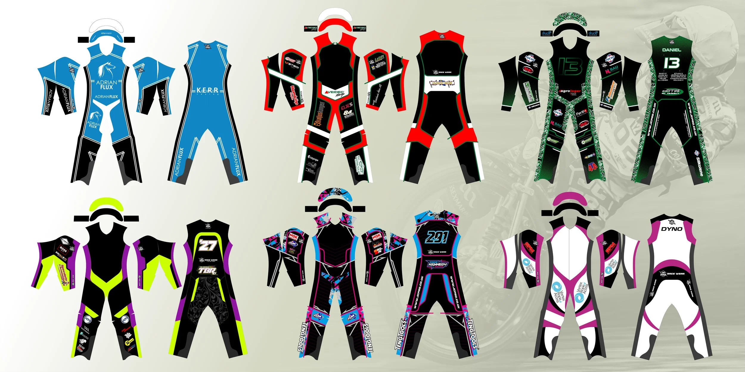 JC PRO RACE WEAR — Jay Pearce