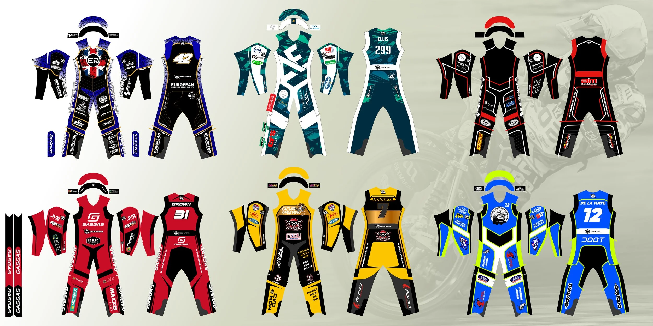 JC PRO RACE WEAR — Jay Pearce