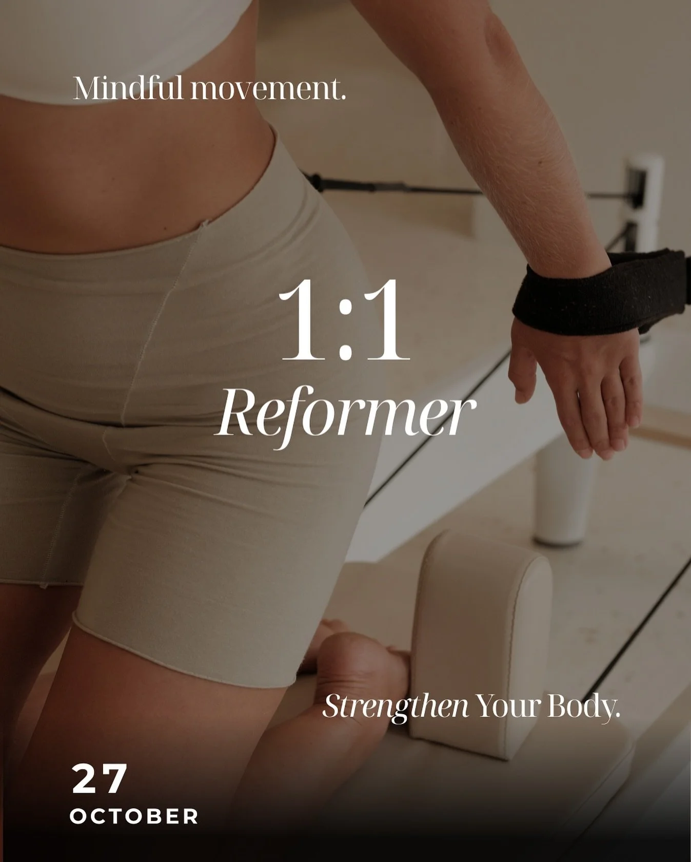 My diary&rsquo;s open ✨
From Oct 27th, I&rsquo;ve got space for a handful of 1:1 Reformer sessions each week. Whether you&rsquo;re totally new to Reformer or you&rsquo;ve been practising for years, if you&rsquo;d like some personalised guidance and s