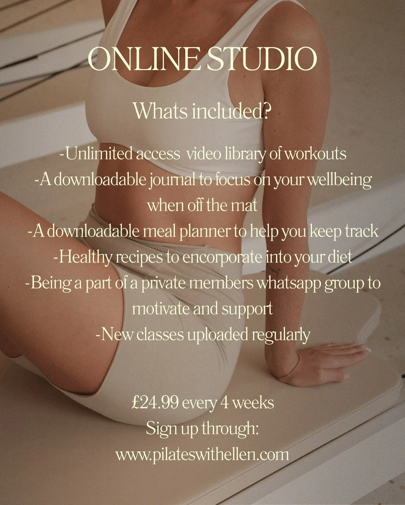 The weather&rsquo;s turned, and if you&rsquo;re anything like me&hellip; you&rsquo;re ready to hibernate. 🍂
But that doesn&rsquo;t mean we can&rsquo;t still move, nourish, and connect&mdash;just from the comfort of home. 🧘&zwj;♀️✨
My online studio 