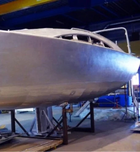 Bare hull. Big dreams.