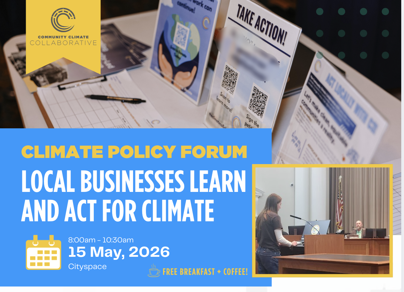 Climate Policy Forum for Local Businesses