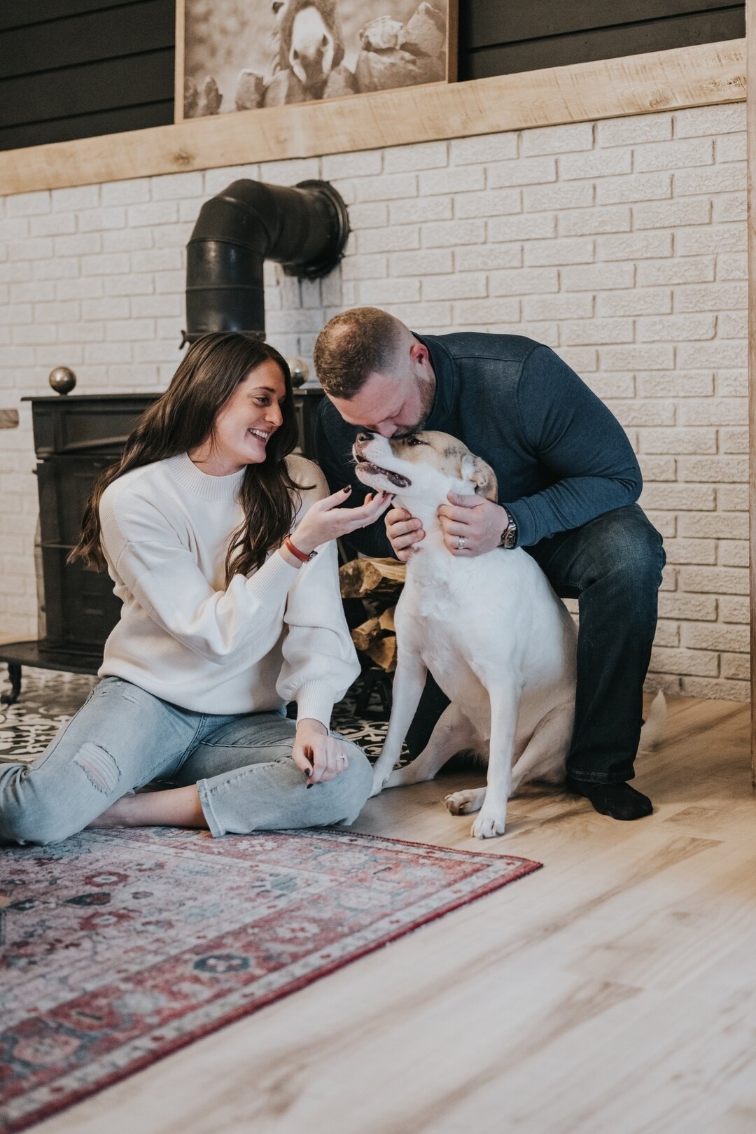 I will always be an advocate for having photographs taken with your pets - these photos will mean the world to you someday, and I do them *all* the time. For most people, pets aren't pets, they are family. Don't forget to have them photographed. :)
.