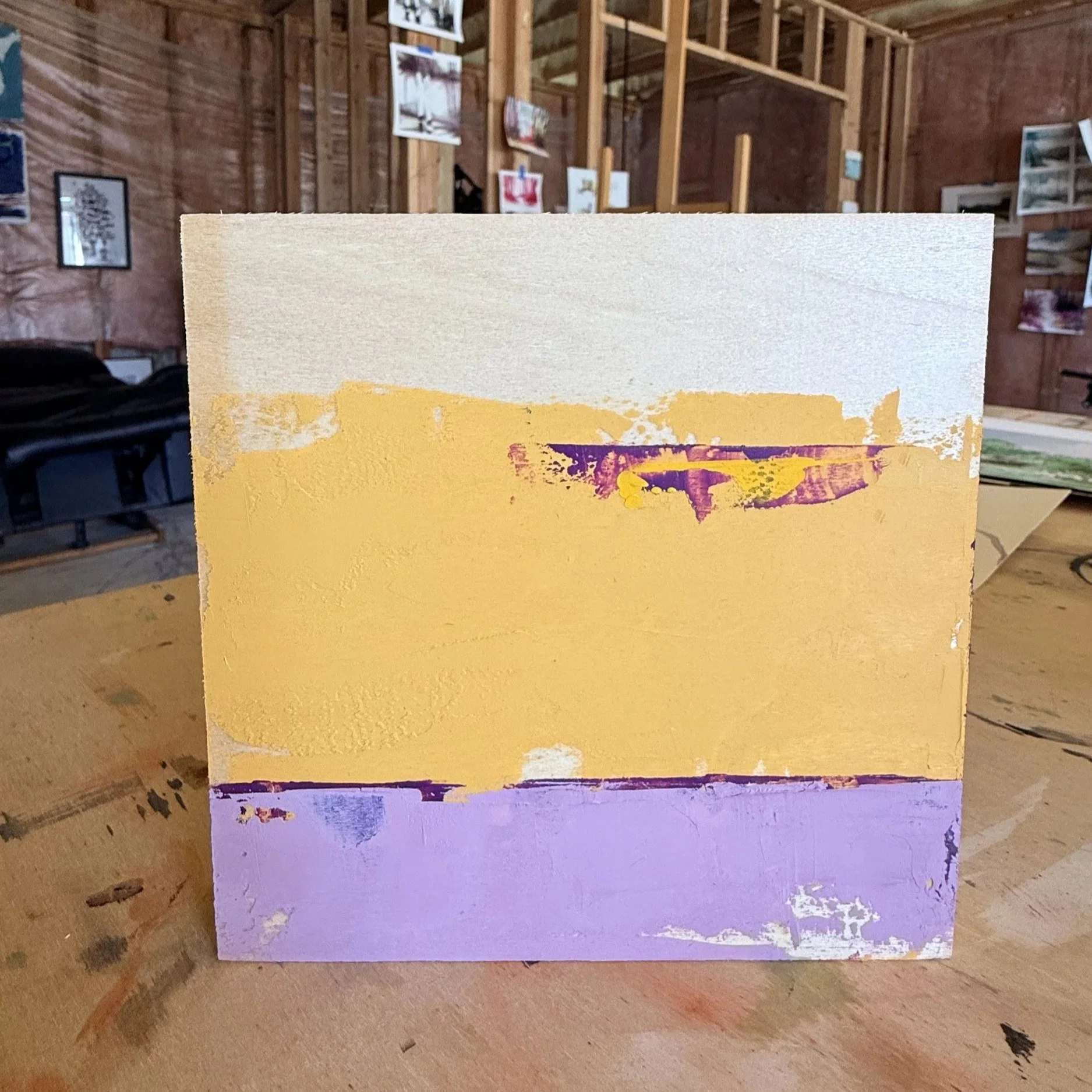 Kansas — 5x5" oil on wood, 2024
