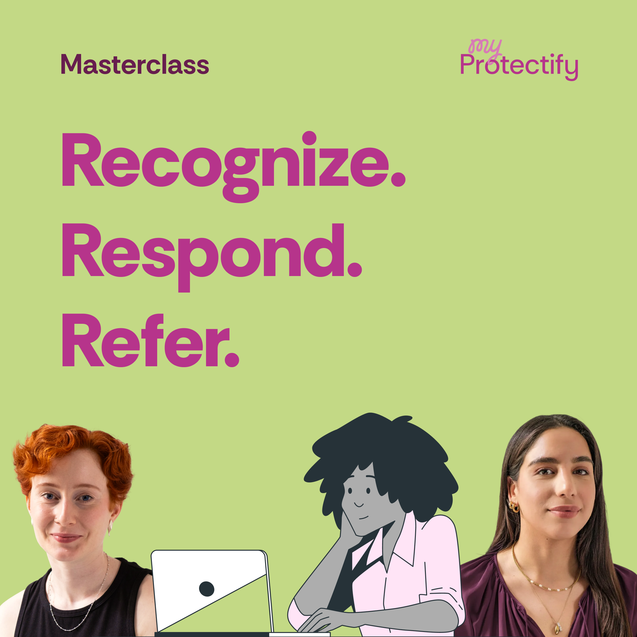 Masterclass „Recognize. Respond. Refer." – Online, 12.11.2026