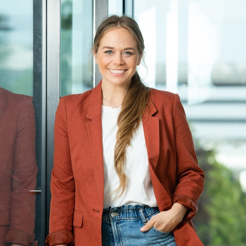 Porträt von Mandy Möller, die einen Workshop gegen häusliche Gewalt bei myProtectify gebucht hat