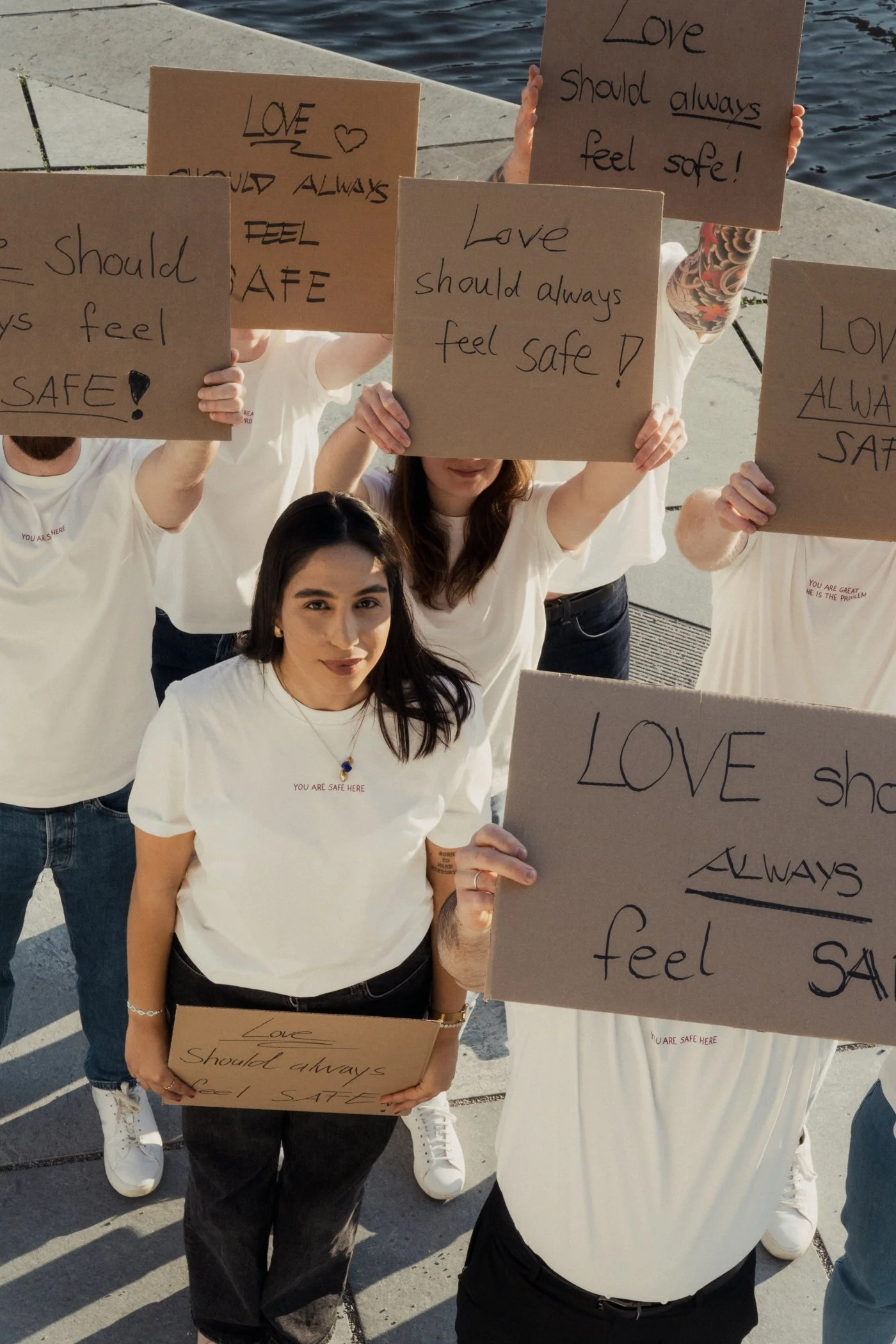 Love should always feel safe, Crowdfunding Spenden, protect with us
