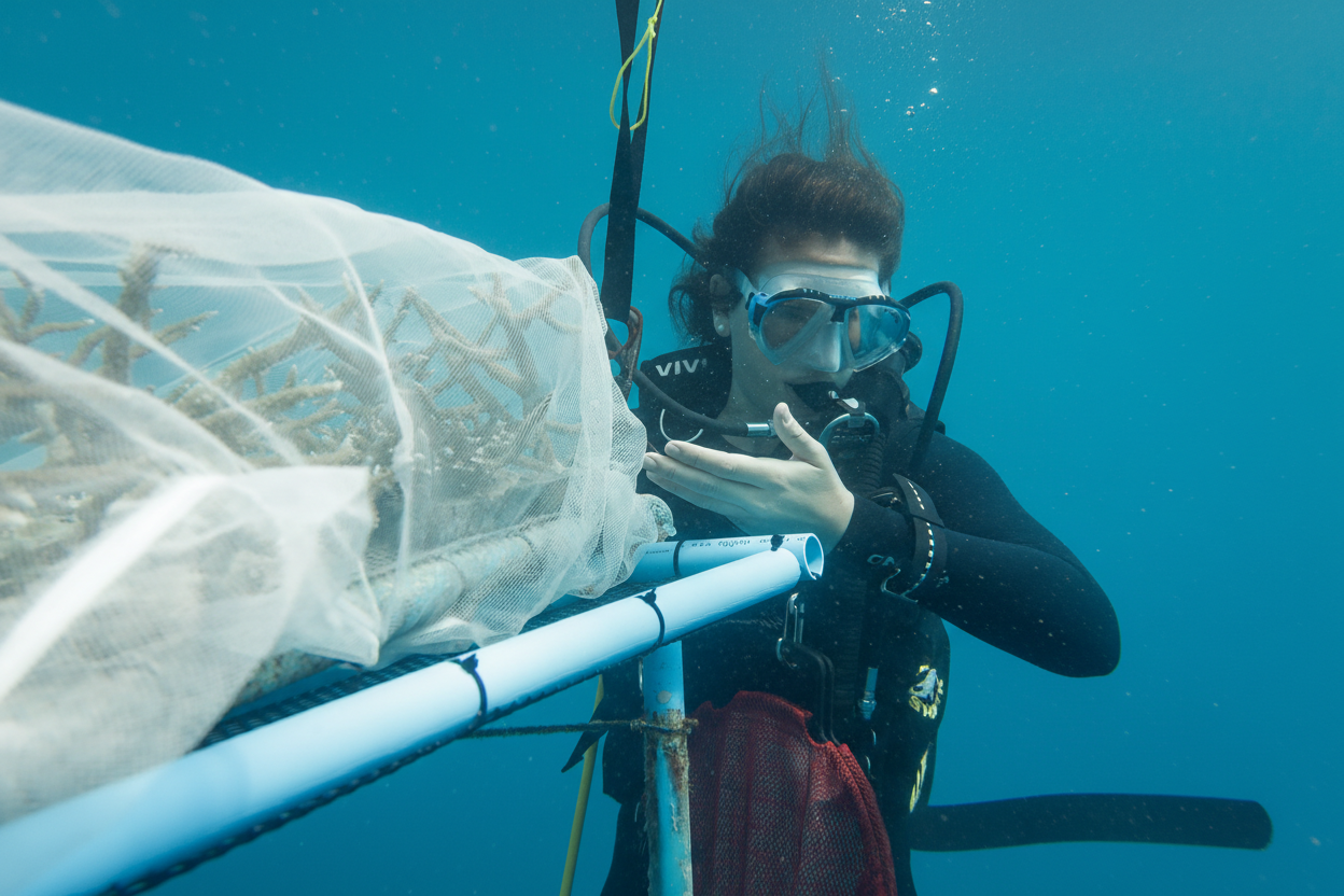 New paper led by Vivi on Coral Reefs
