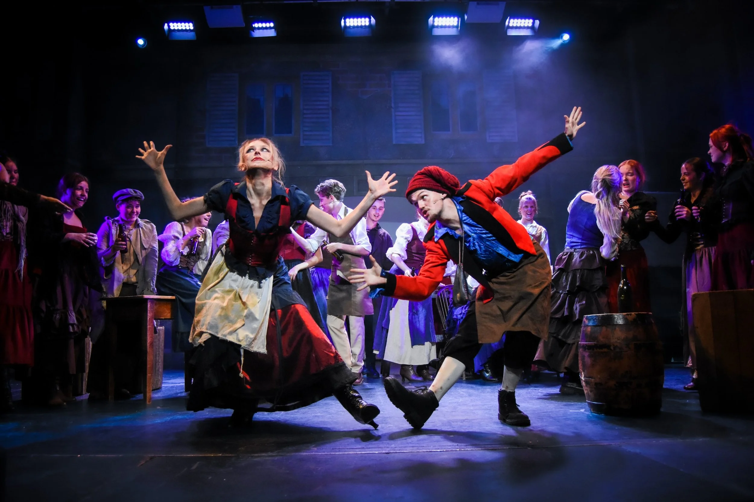 Les Miserables with KTCo; at the Duchess Theatre.

Lighting by @s.g.lighting