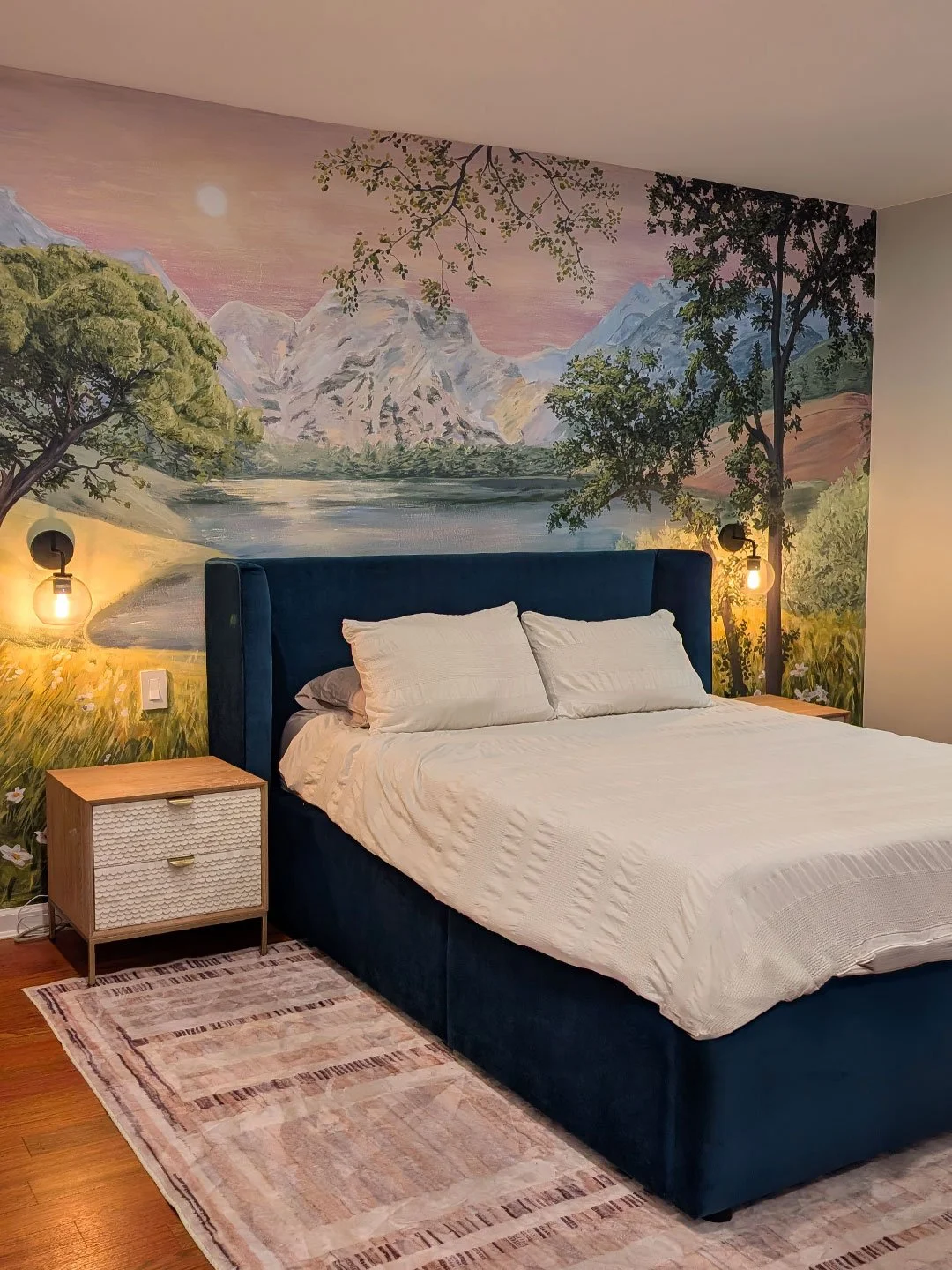 Park Slope Bedroom Sunrise Mural