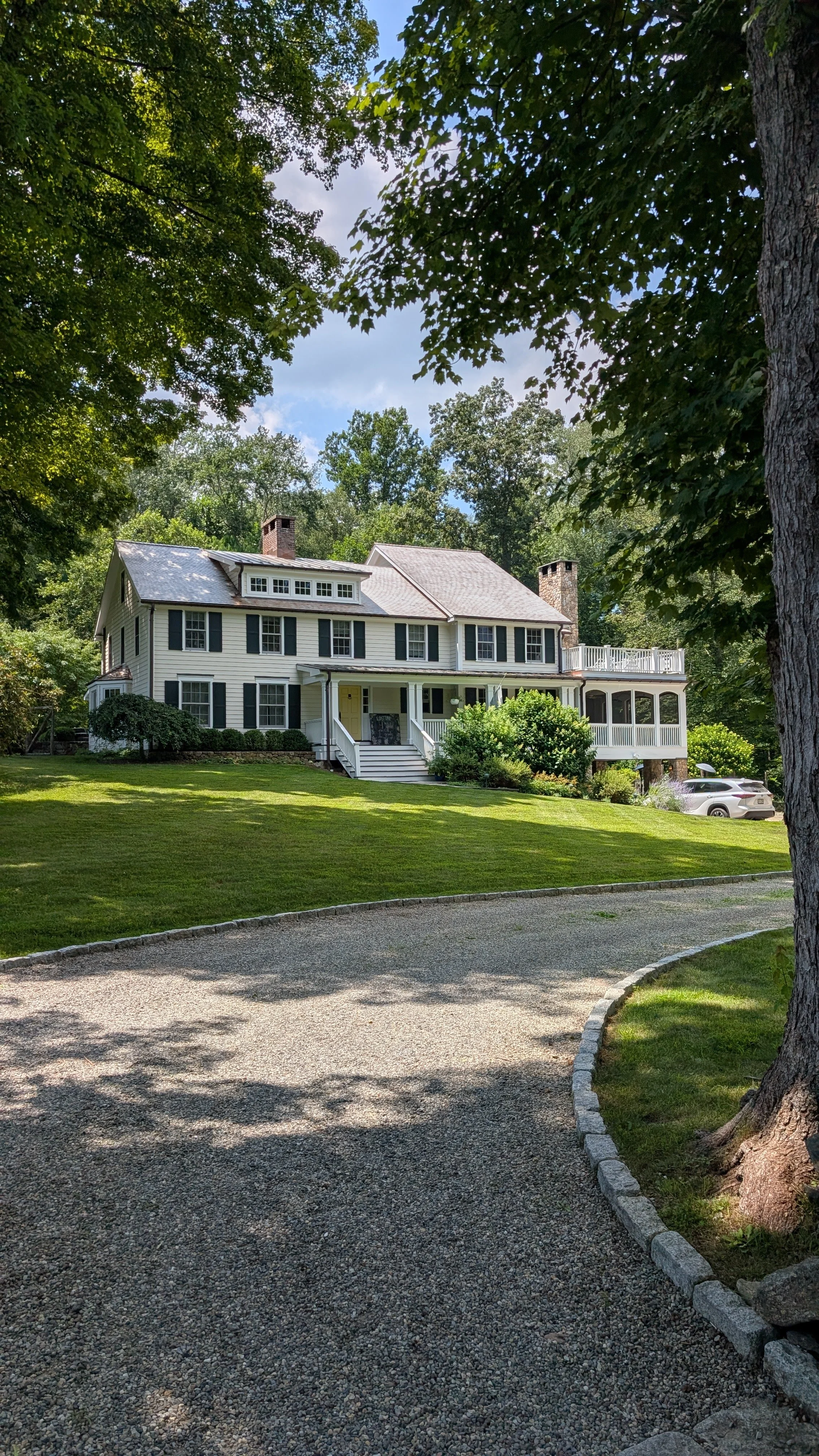 The clients beautiful home