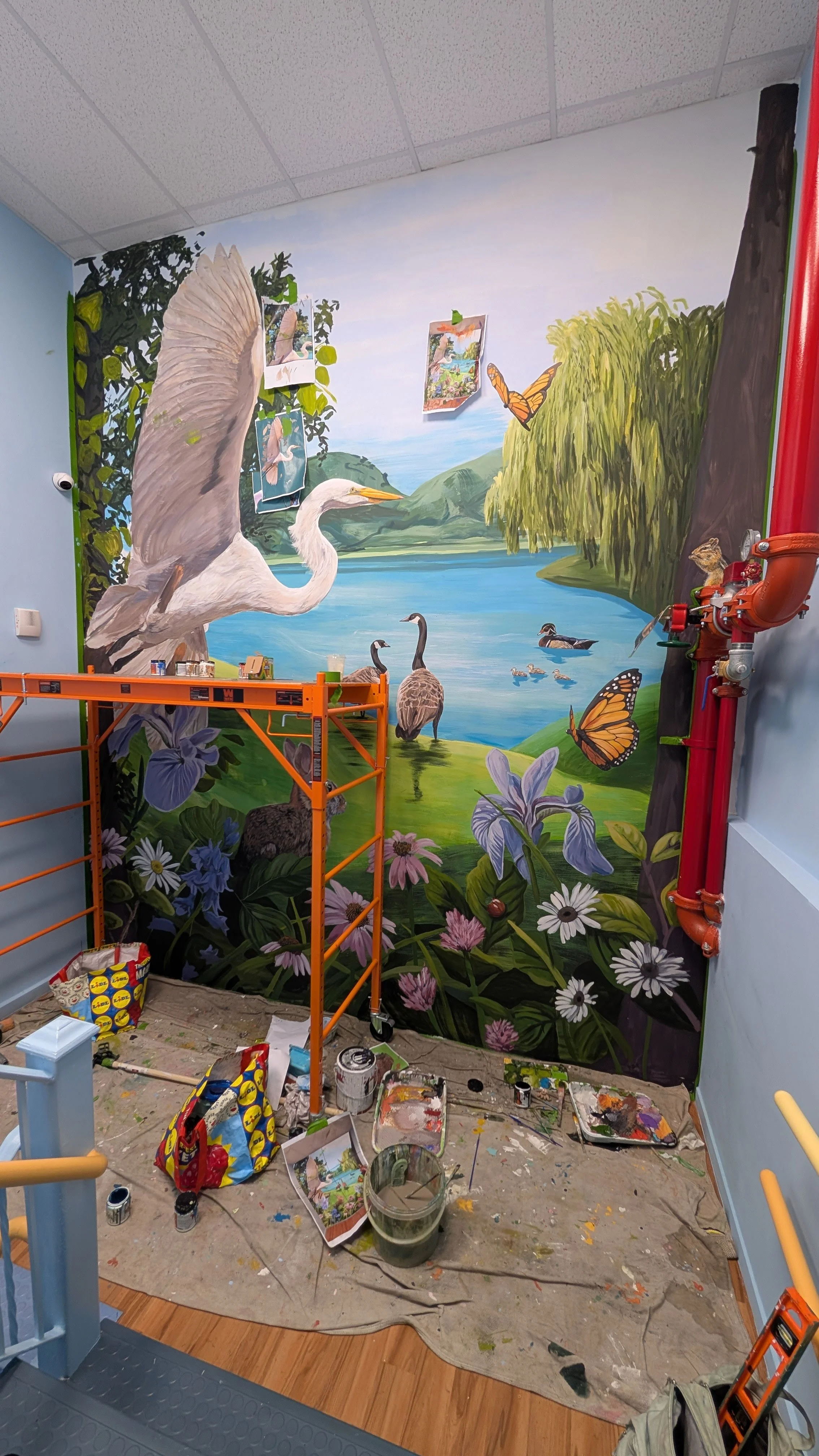What I learned designing a School Mural for young neurodivergent children