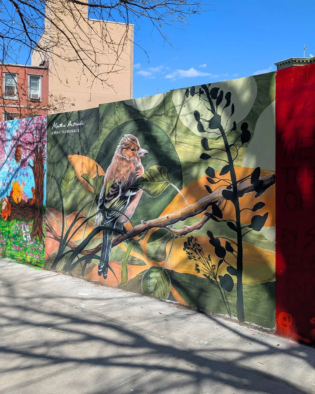 Windsor Terrace Bird Mural