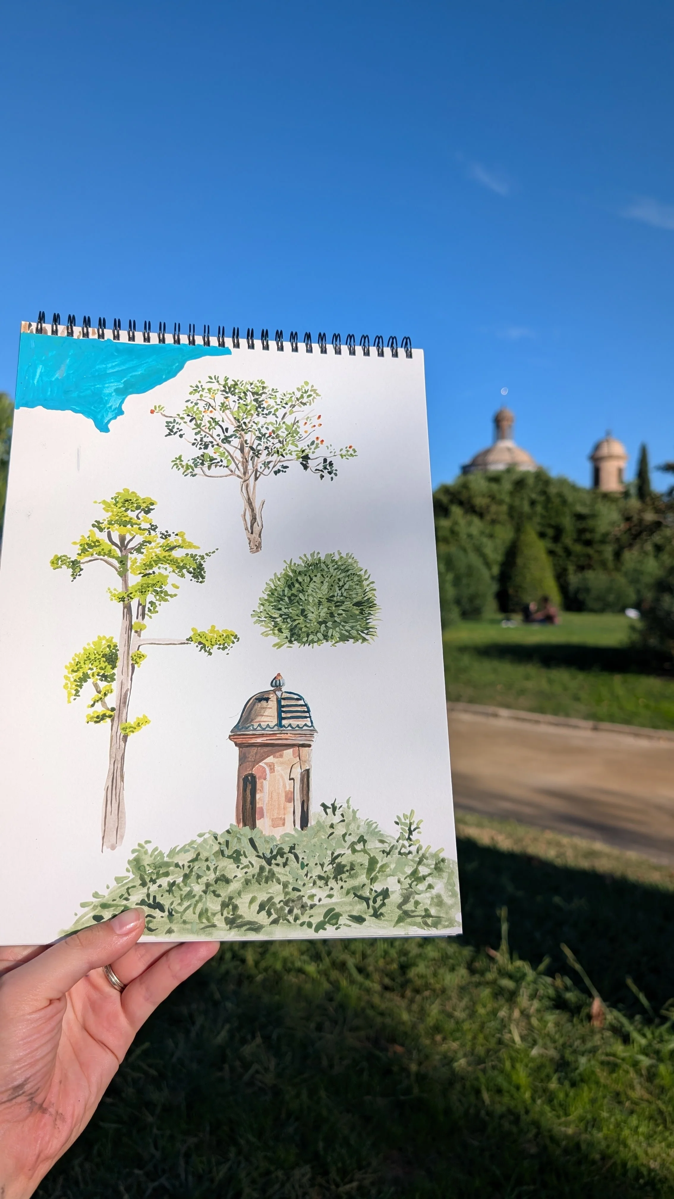 Sketch of Parc de la Cuitadella