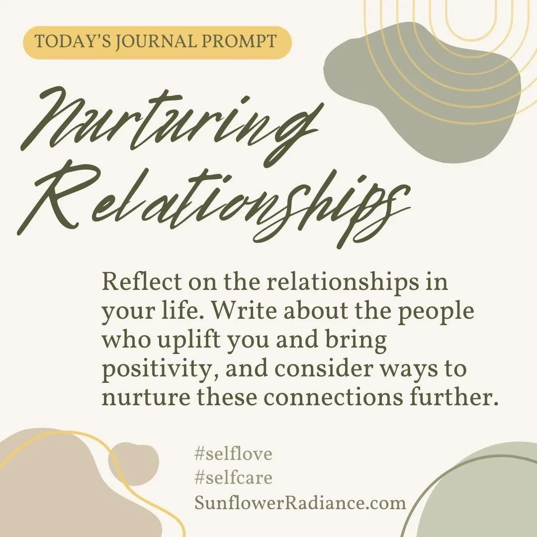 Nurture your uplifting connections 💫✨
#Reflect #MentalHealth #PositiveRelationships