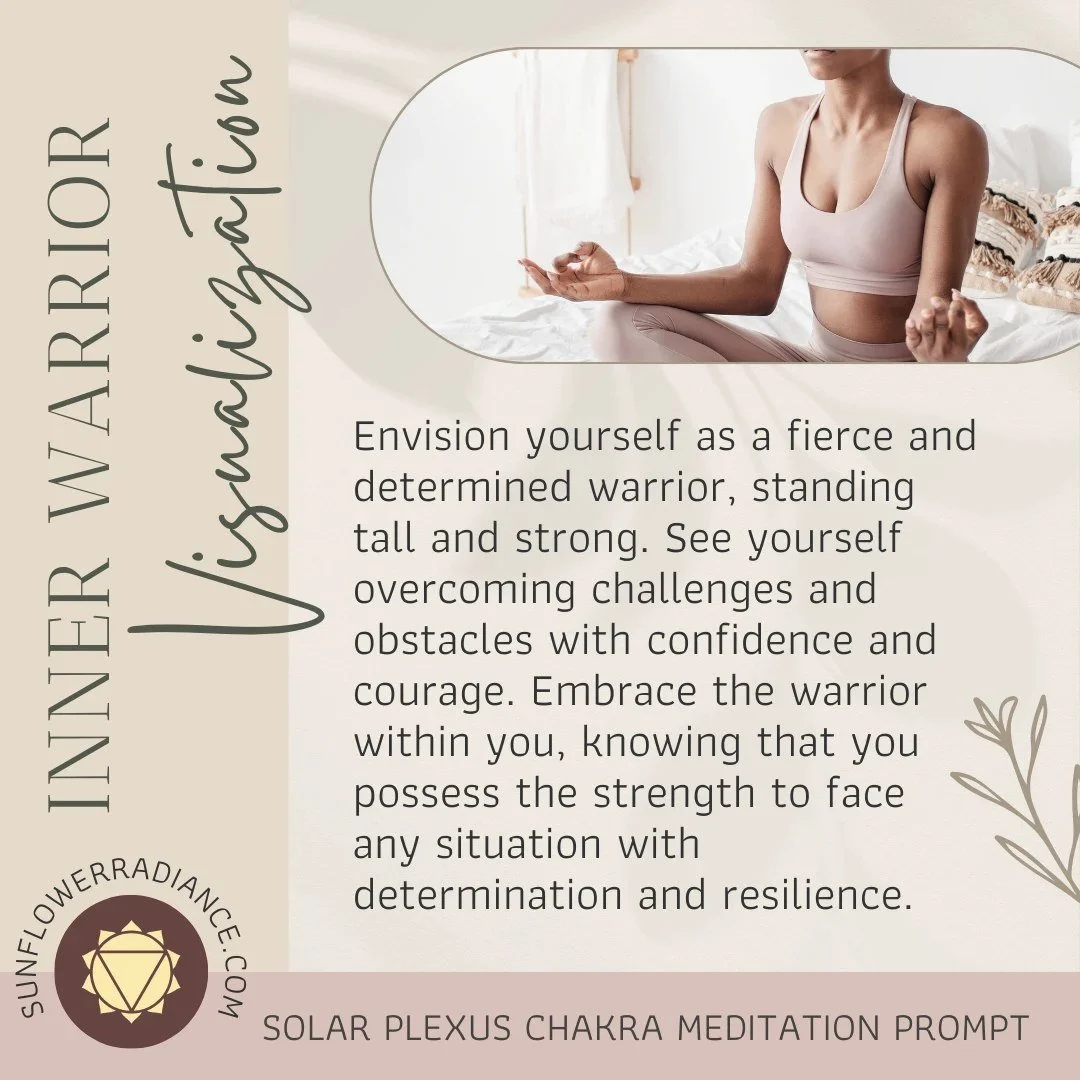 🌞 Embrace your inner warrior.
#SolarPlexus #InnerStrength #ChakraHealing #Confidence #MentalWellness